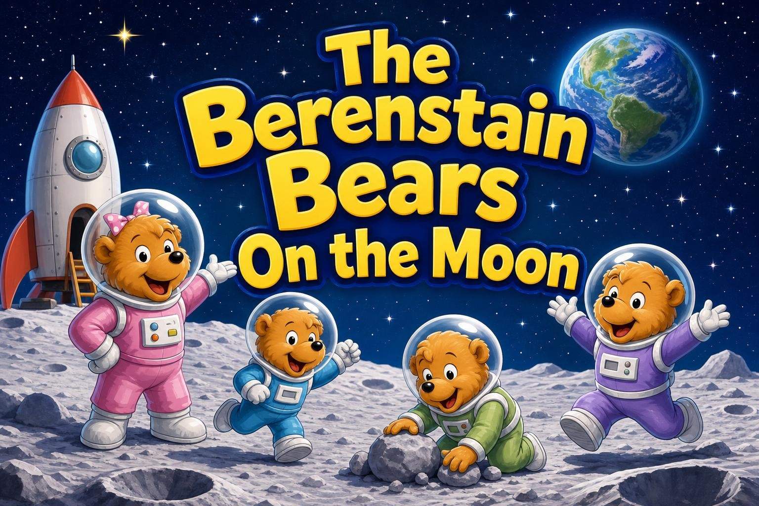ASL Story Signing — Berenstain Bears: On the Moon