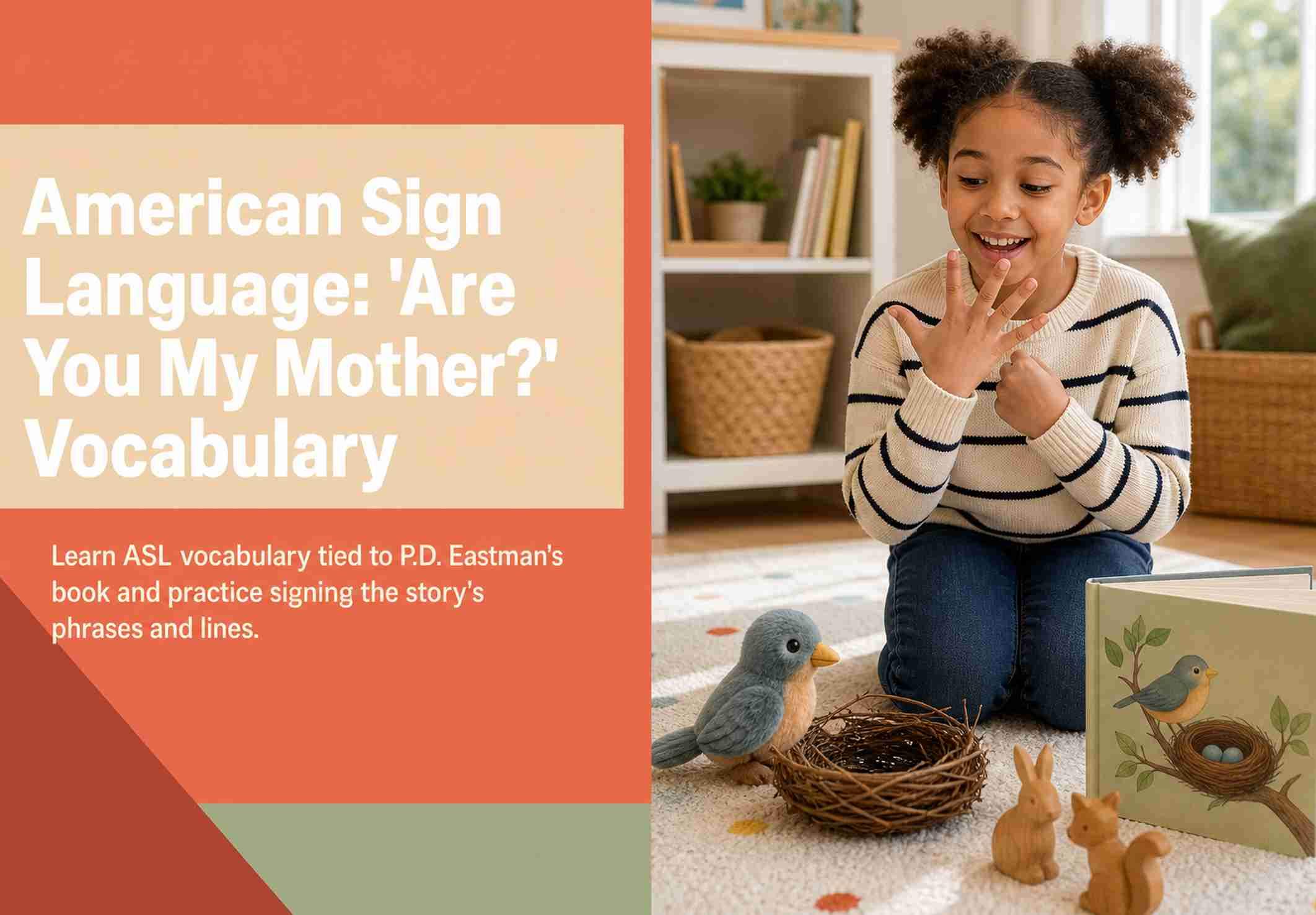 American Sign Language: 'Are You My Mother?' Vocabulary