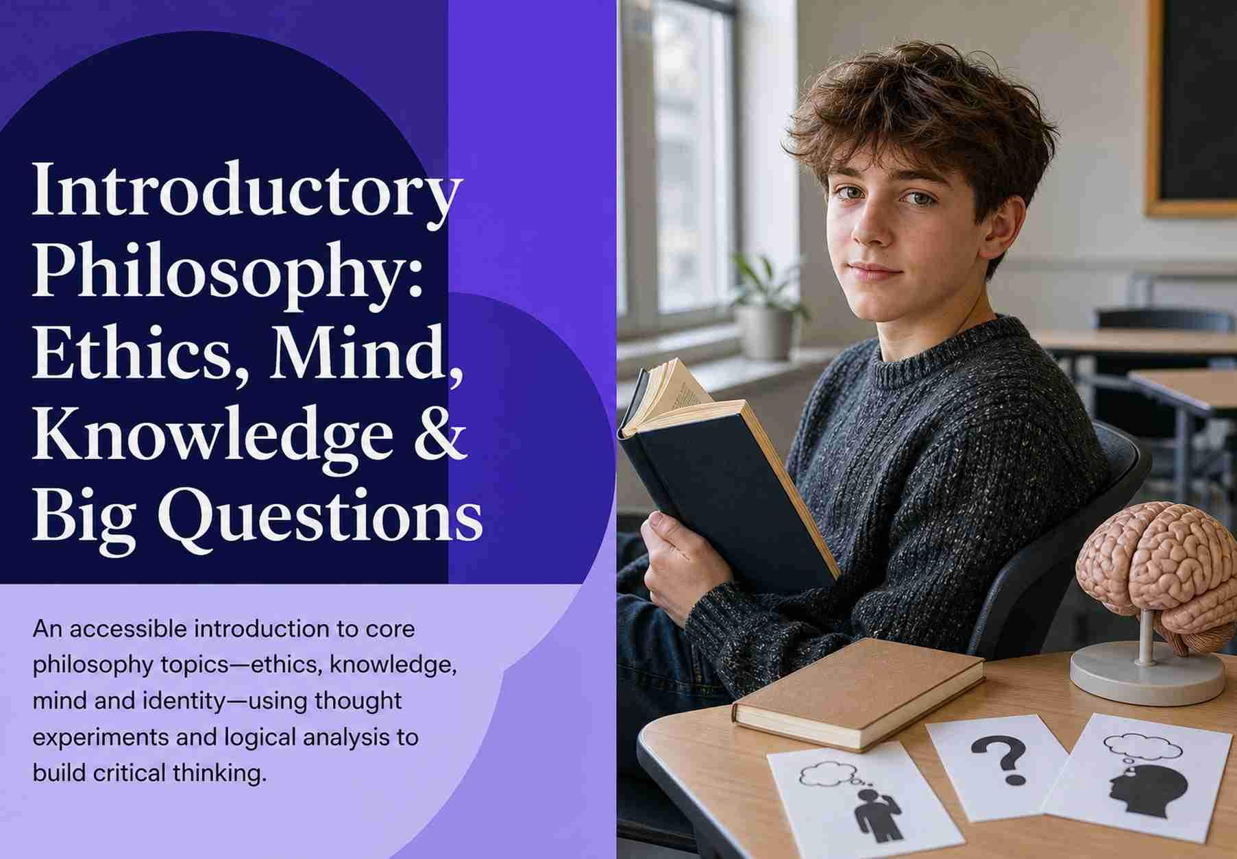 Introductory Philosophy: Ethics, Mind, Knowledge & Big Questions