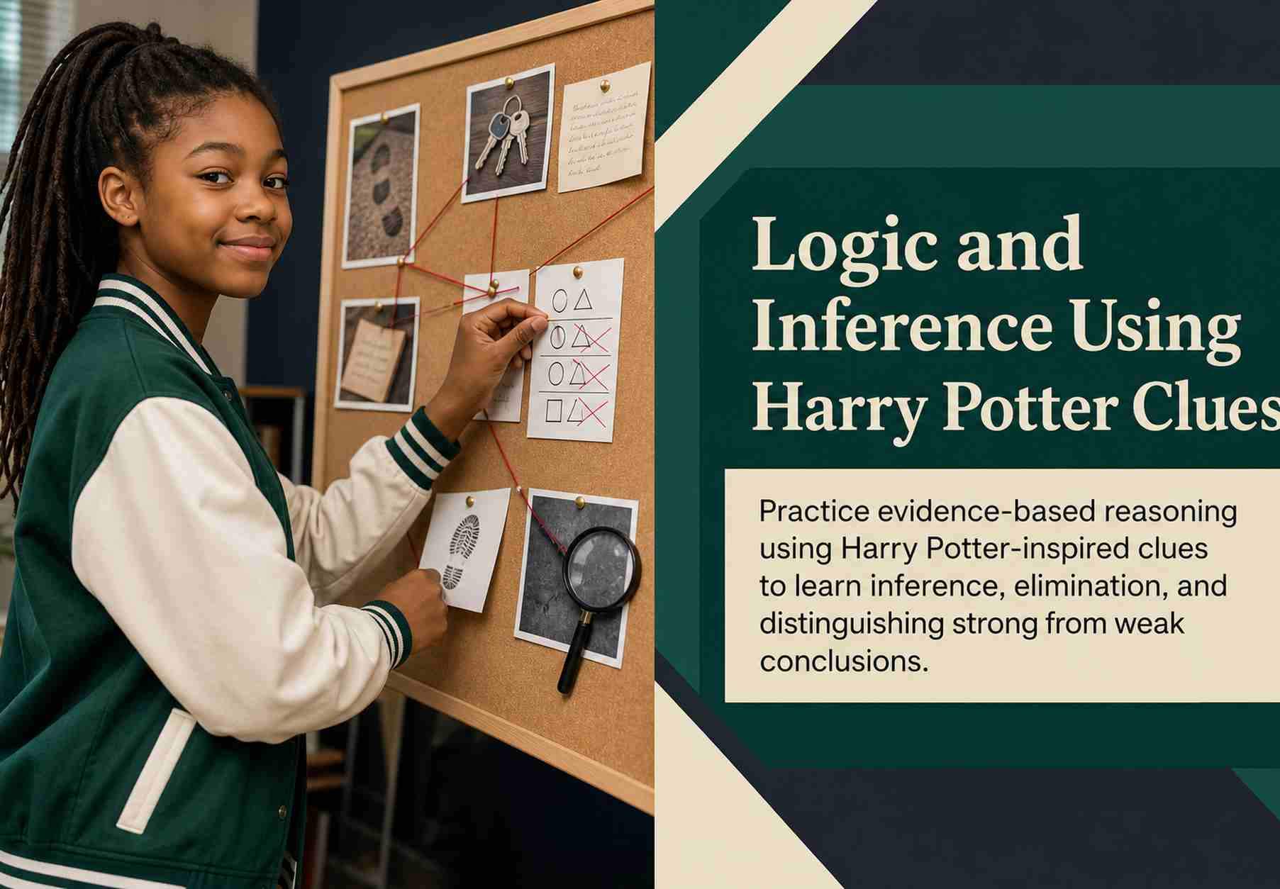 Logic and Inference Using Harry Potter Clues