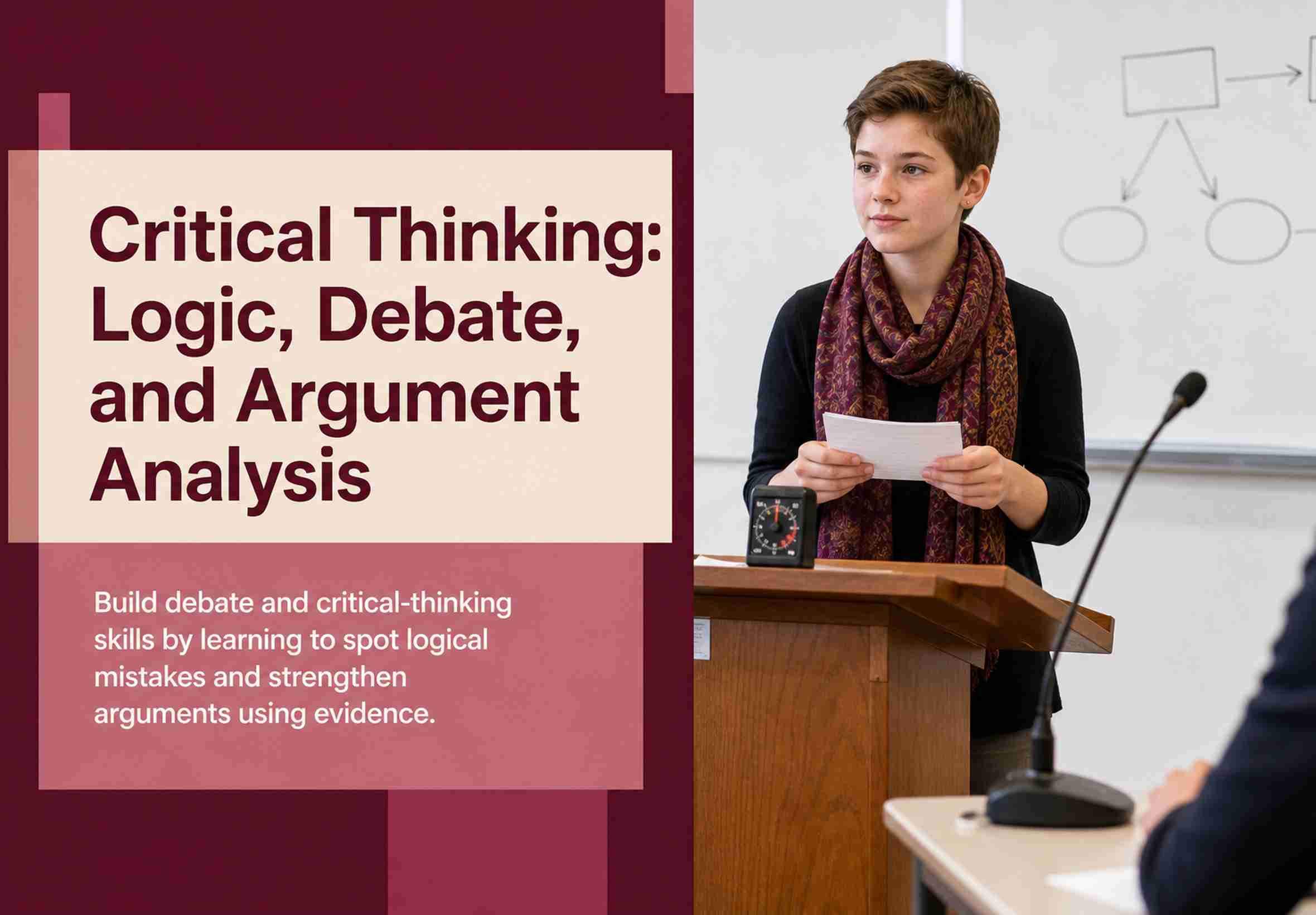 Critical Thinking: Logic, Debate, and Argument Analysis