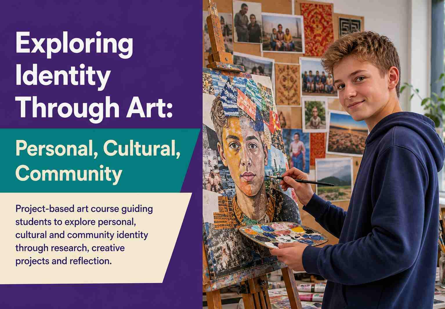 Exploring Identity Through Art: Personal, Cultural, Community