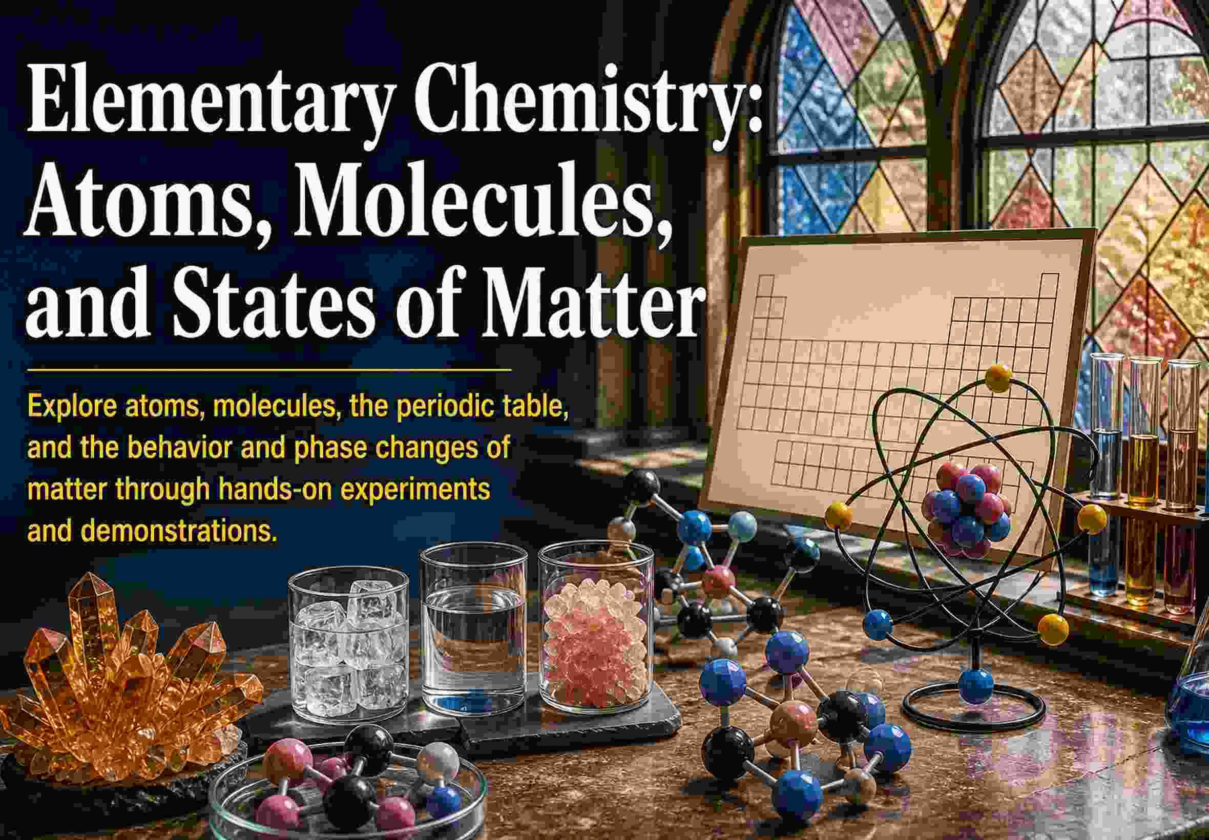 Elementary Chemistry: Atoms, Molecules, and States of Matter