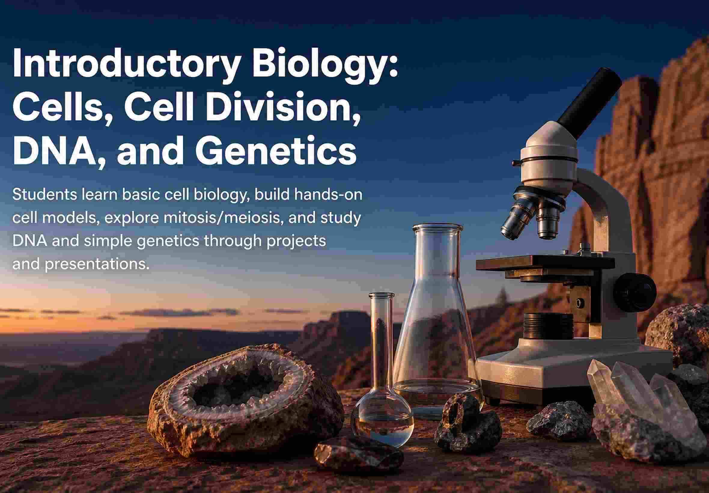 Introductory Biology: Cells, Cell Division, DNA, and Genetics