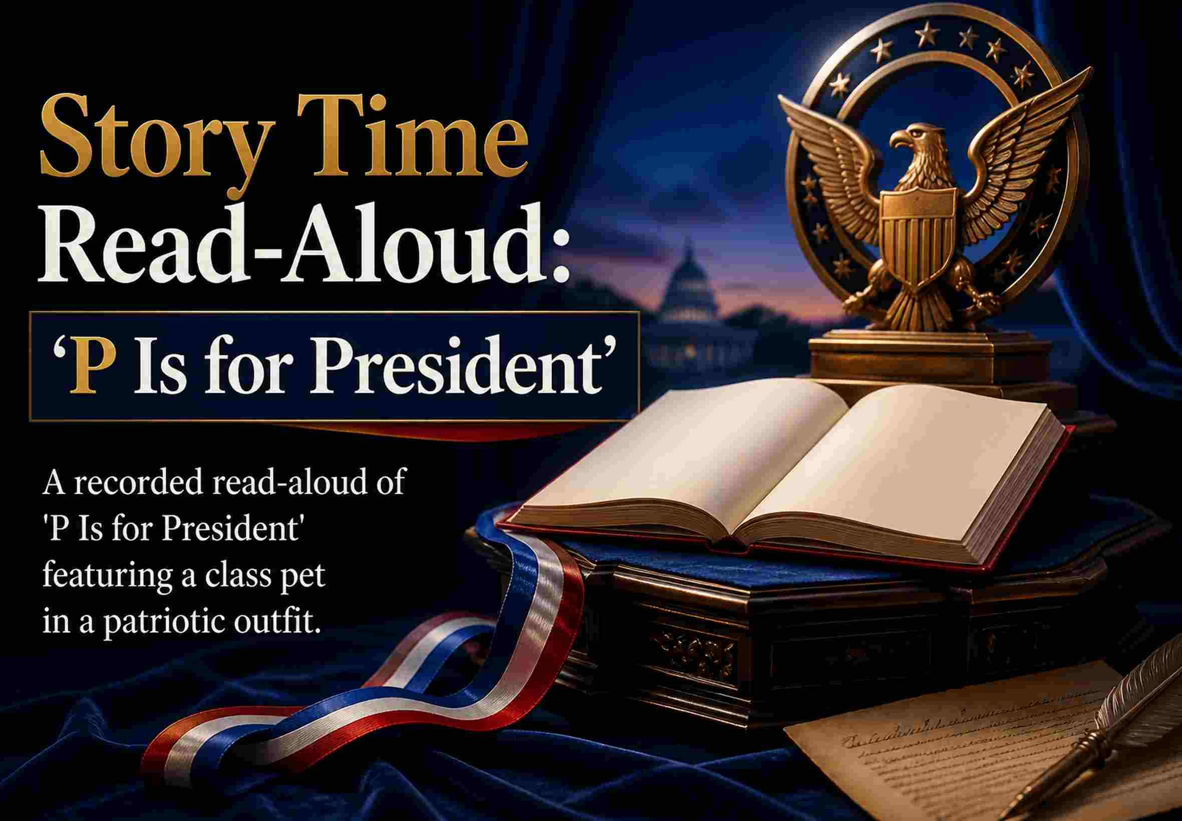 Story Time Read‑Aloud: 'P Is for President'