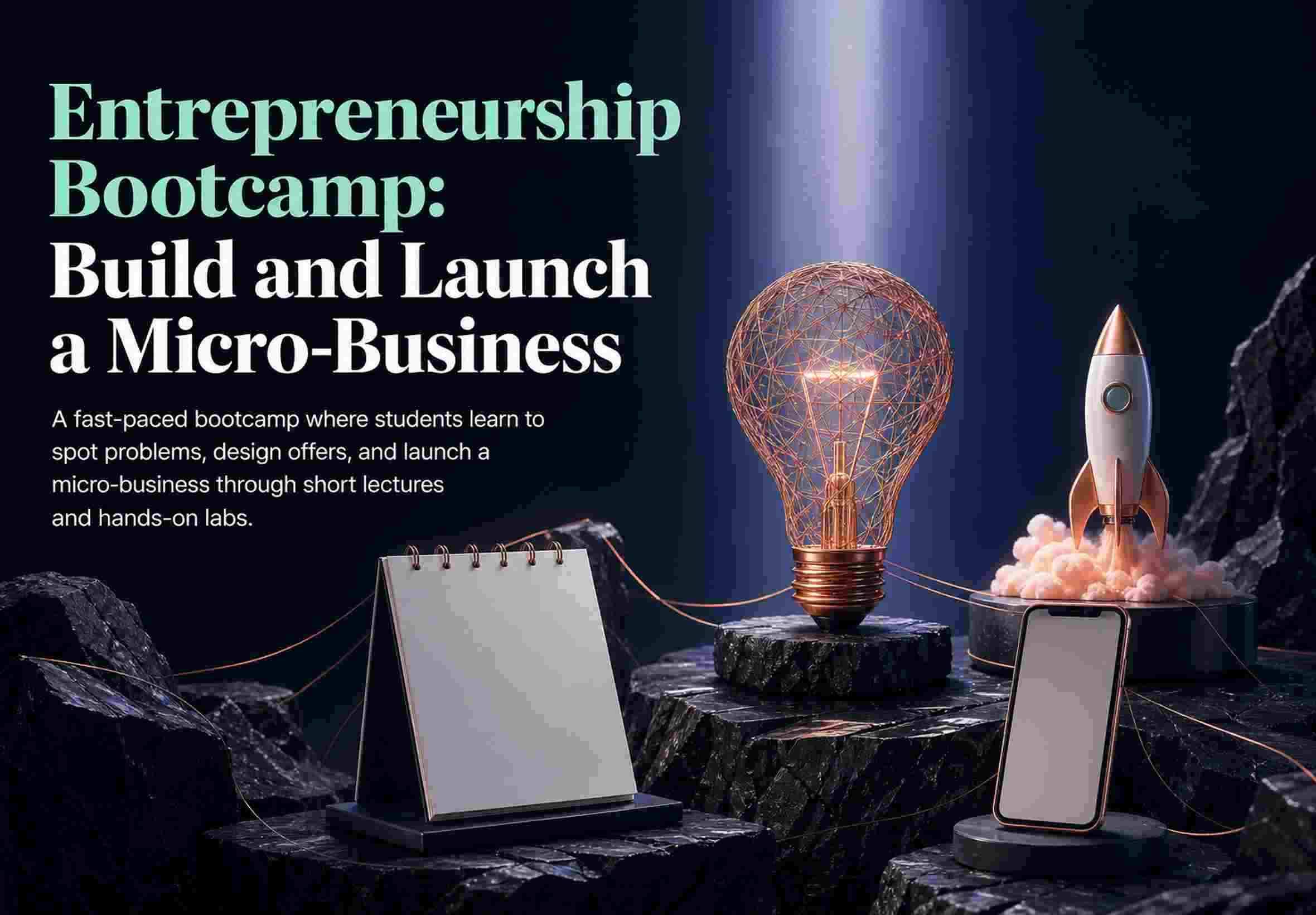Entrepreneurship Bootcamp: Build and Launch a Micro-Business