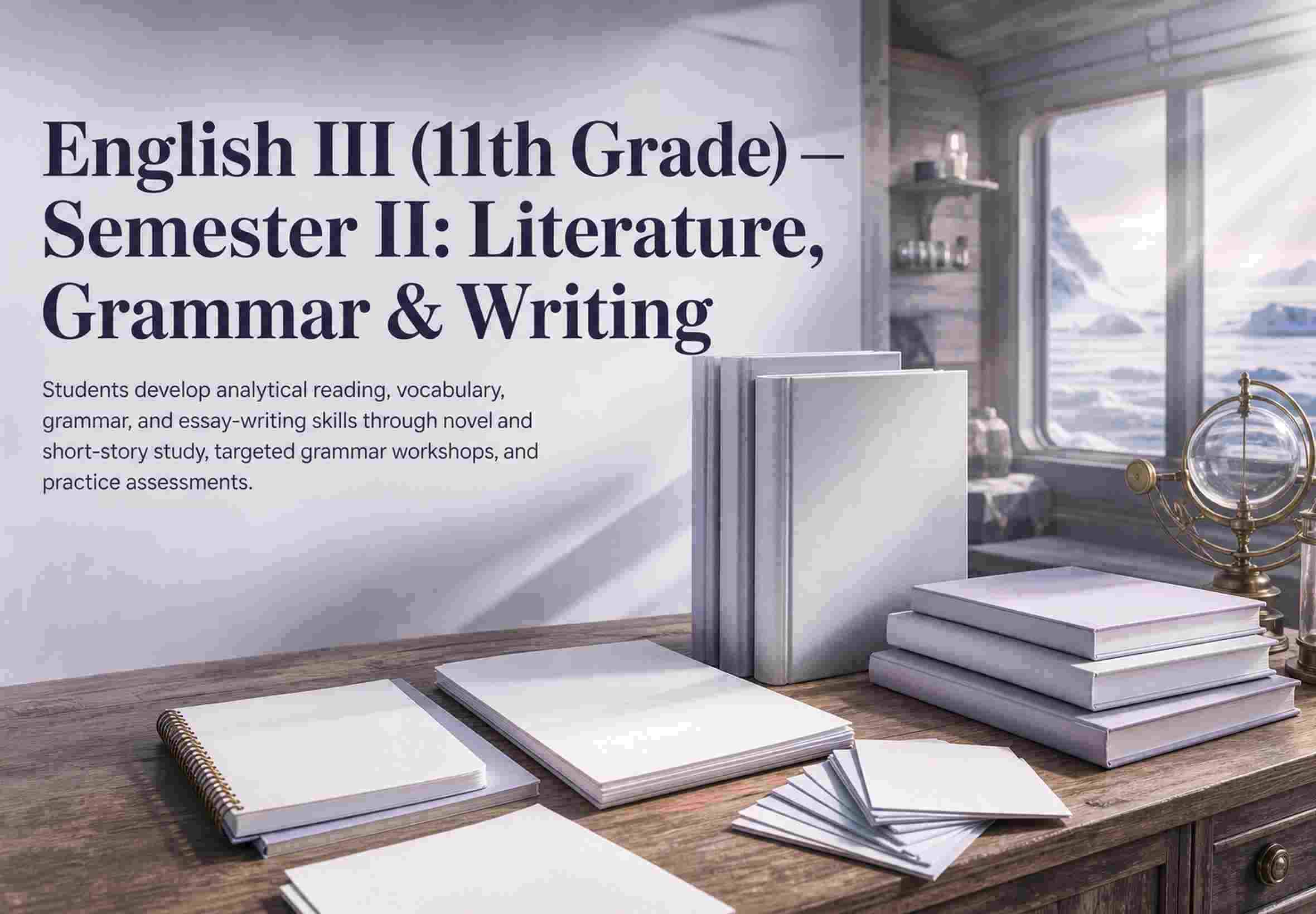 English III (11th Grade) — Semester II: Literature, Grammar & Writing