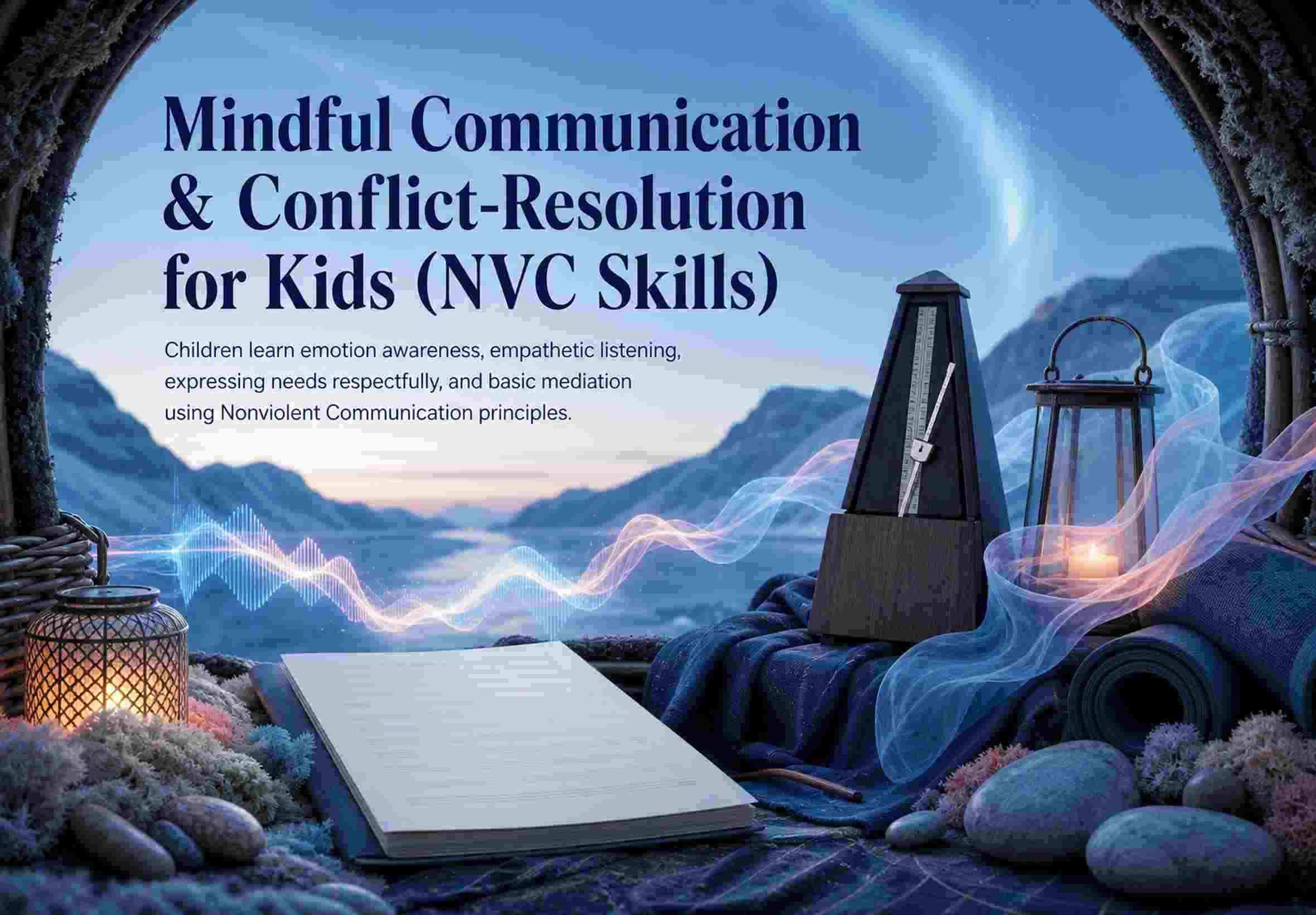 Mindful Communication & Conflict-Resolution for Kids (NVC Skills)