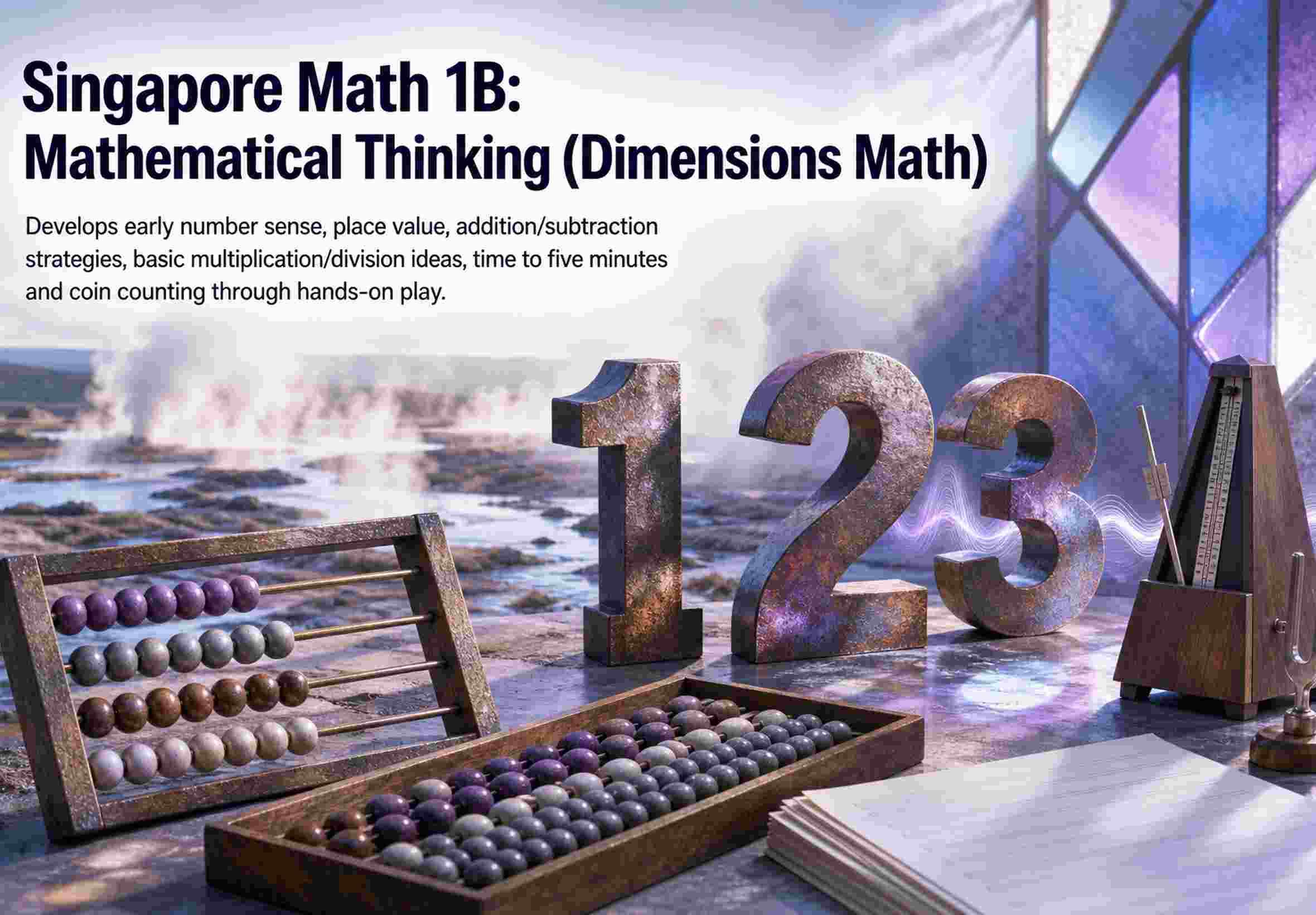 Singapore Math 1B: Mathematical Thinking (Dimensions Math)