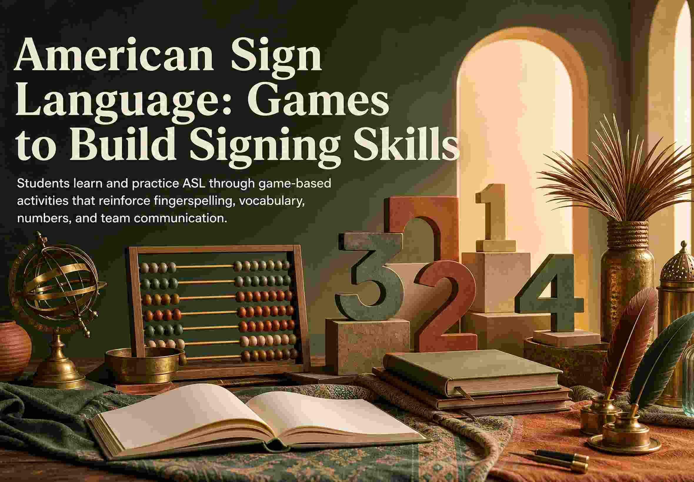 American Sign Language: Games to Build Signing Skills