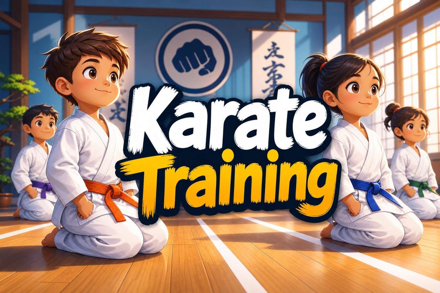 Karate Yellow-to-Orange Belt: Shorin-Ryu Basics