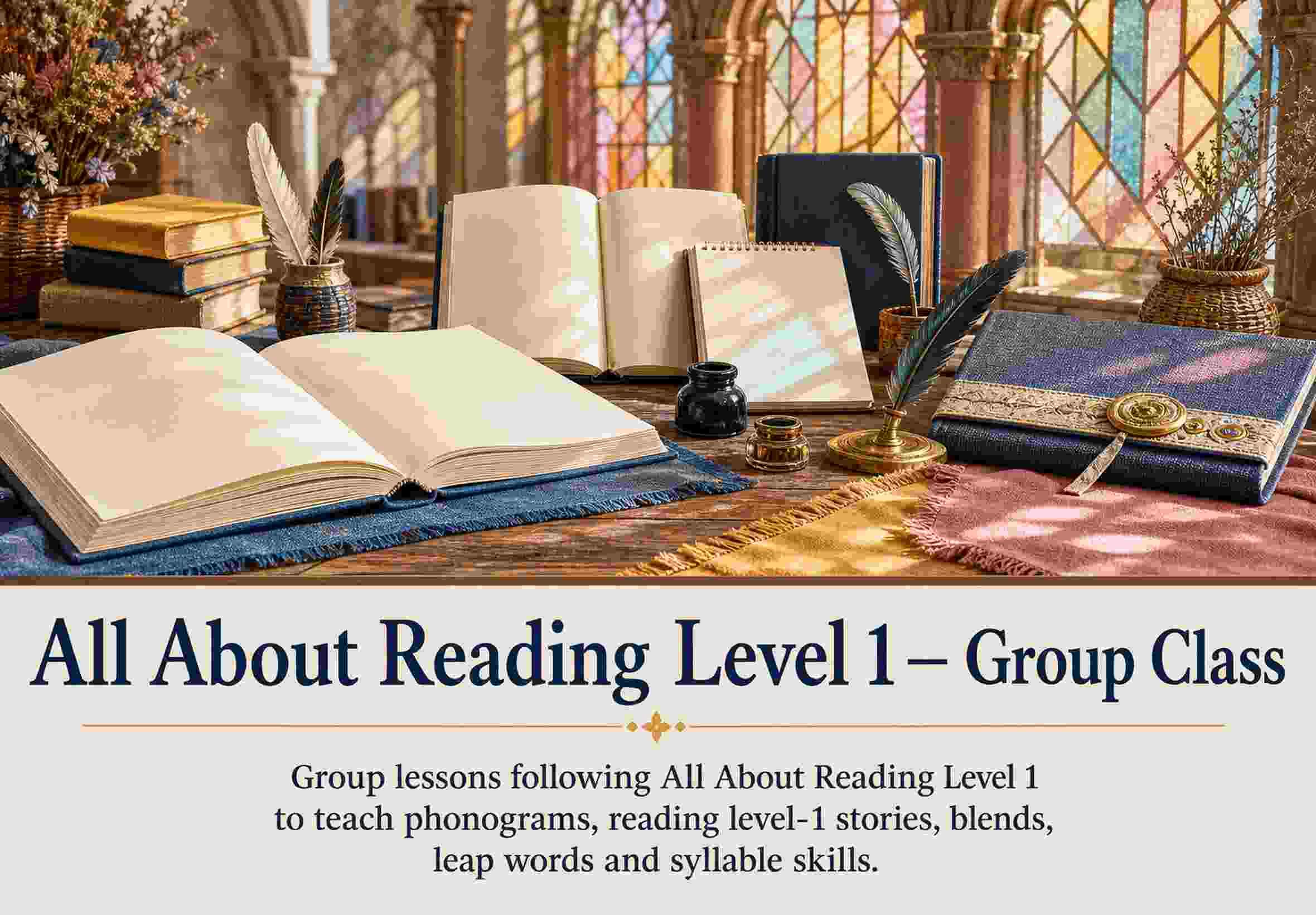 All About Reading Level 1 — Group Class