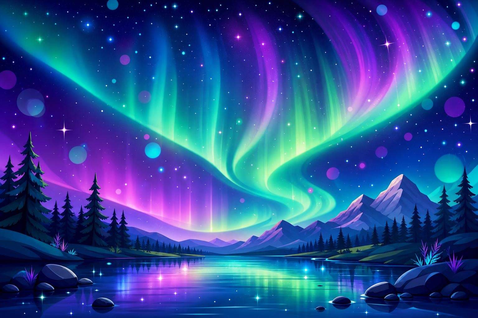 Chemistry of the Northern Lights — Digital Slide Resource