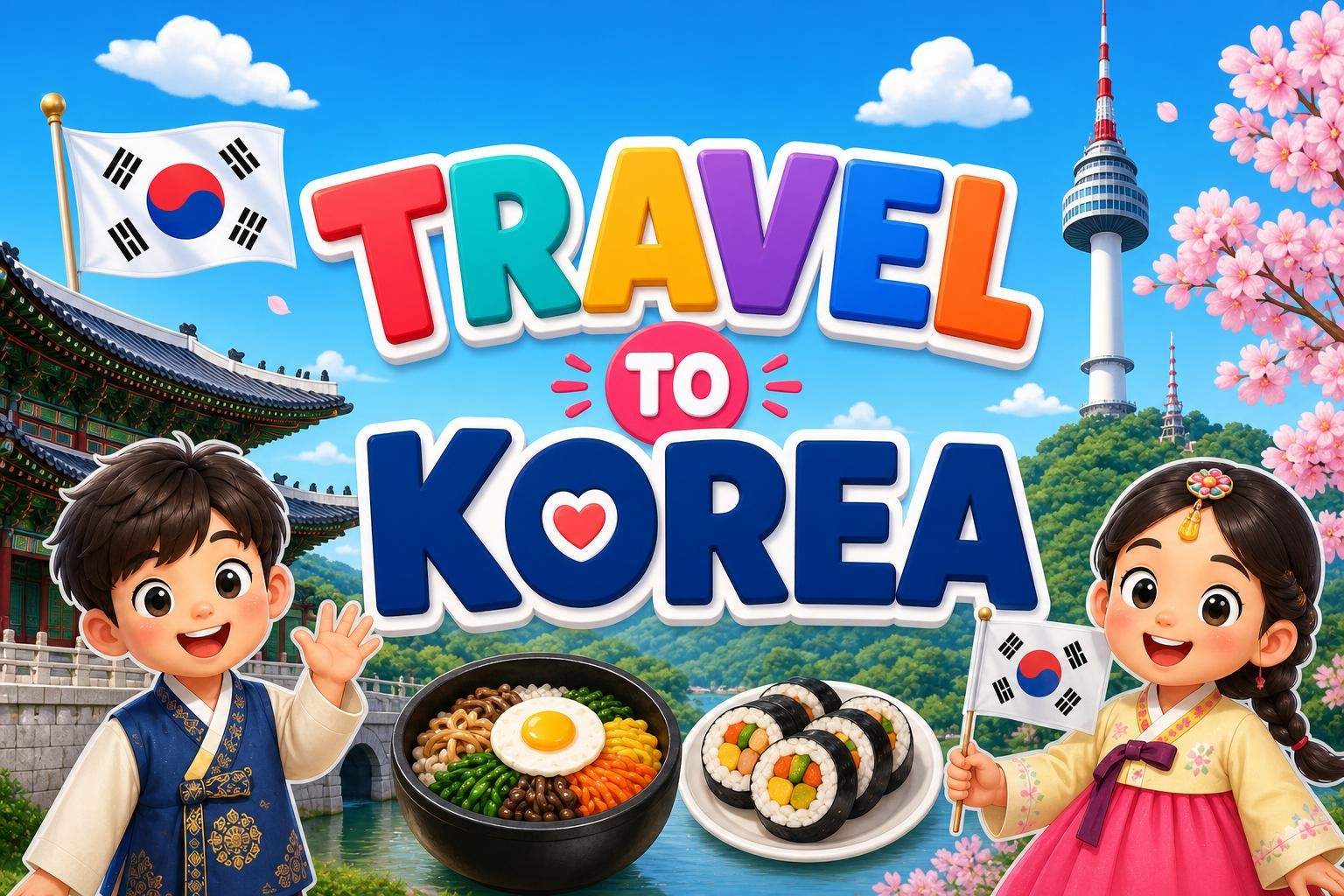South Korea Cultural Camp: Landmarks, Food, History & Nature