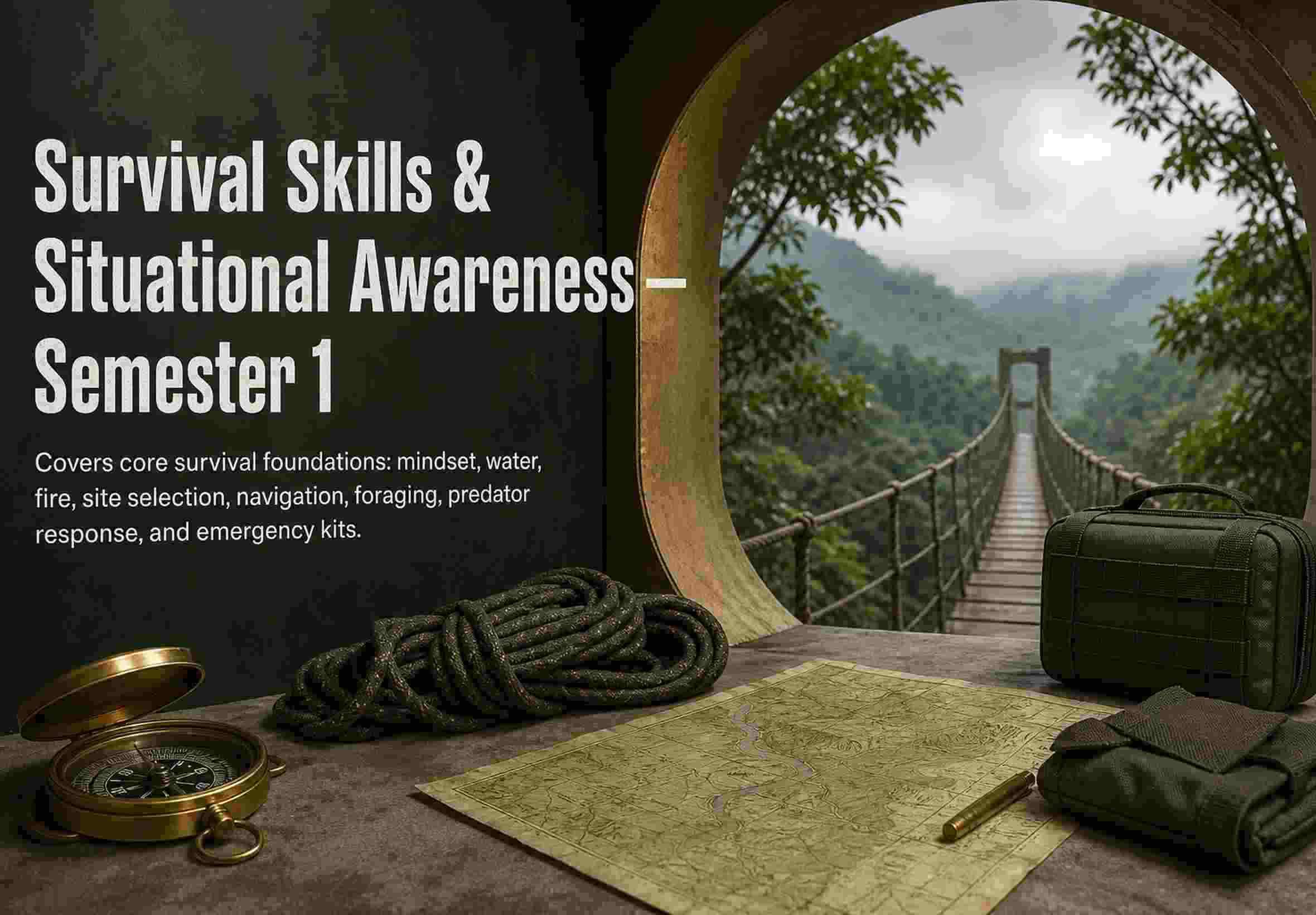 Survival Skills & Situational Awareness — Semester 1
