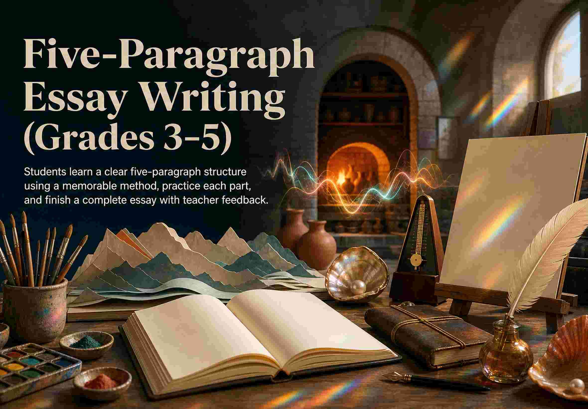 Five-Paragraph Essay Writing (Grades 3–5)