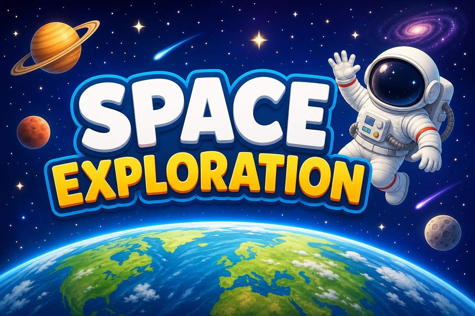 Space Exploration: Rockets, Astronauts, Moon, ISS & Telescopes