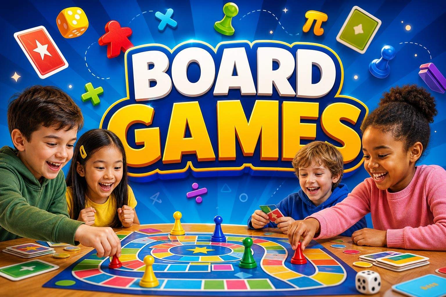 Math Skills Through Board and Card Games