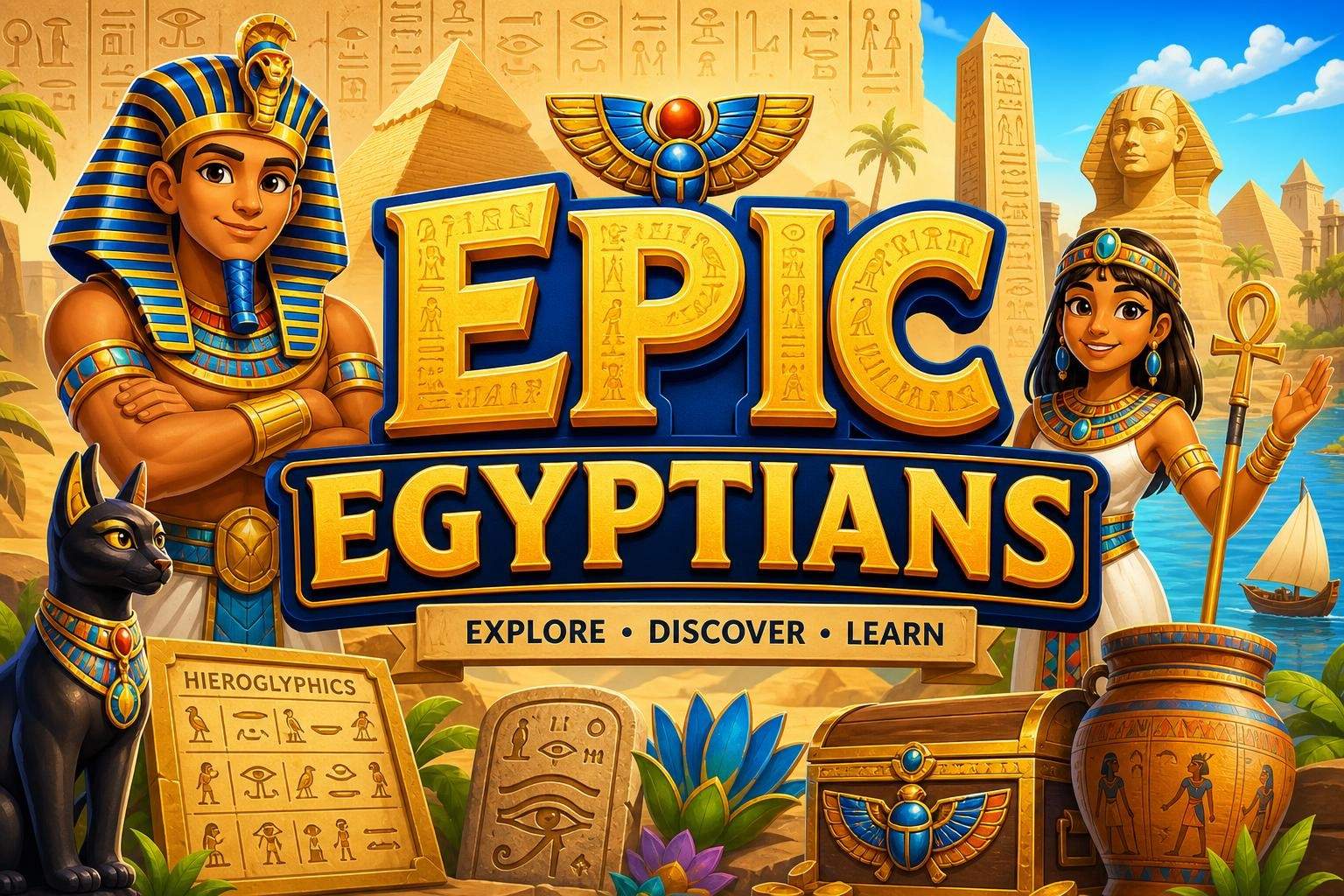 Epic Egyptians: Weeklong Ancient Egypt Camp