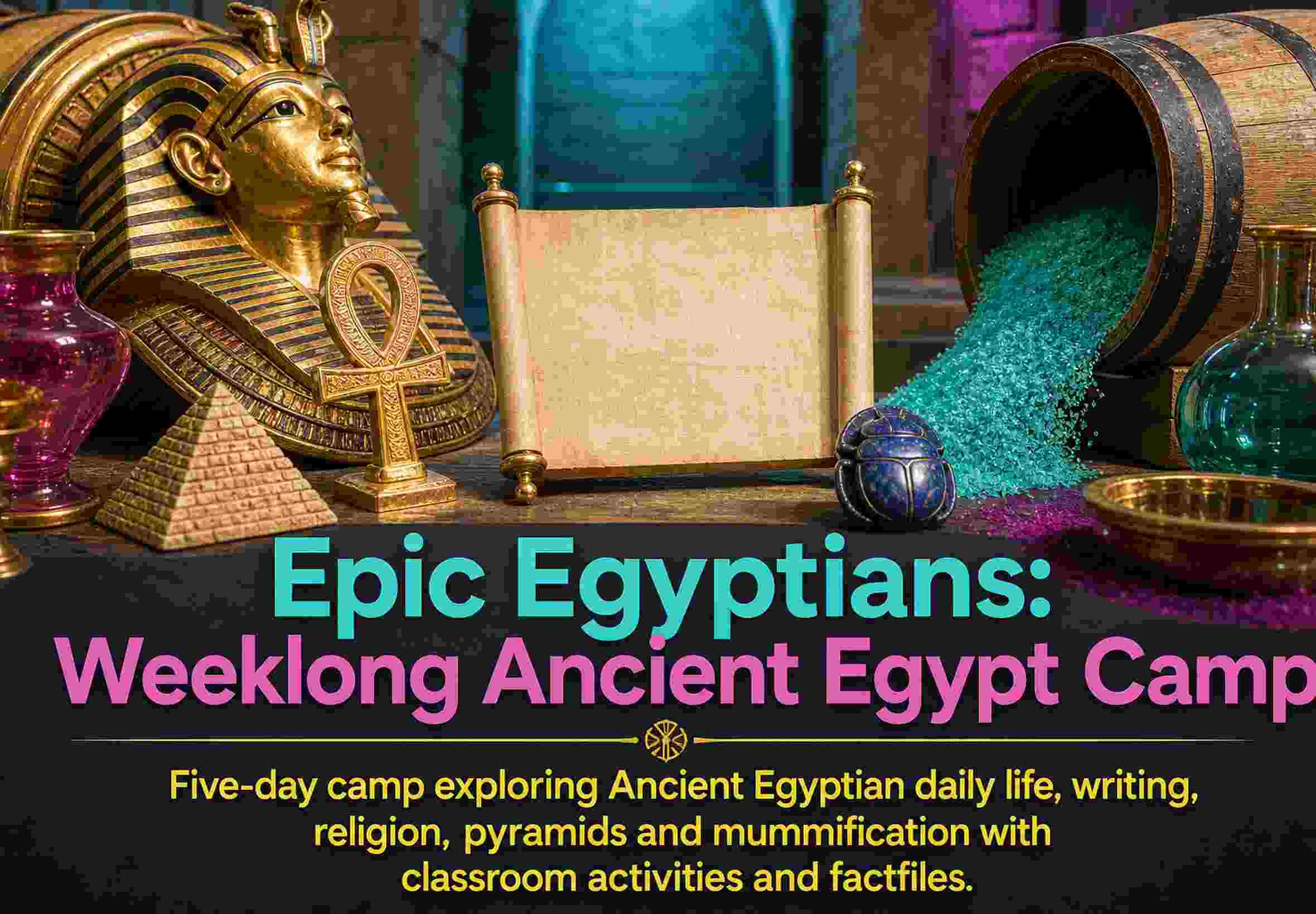 Epic Egyptians: Weeklong Ancient Egypt Camp
