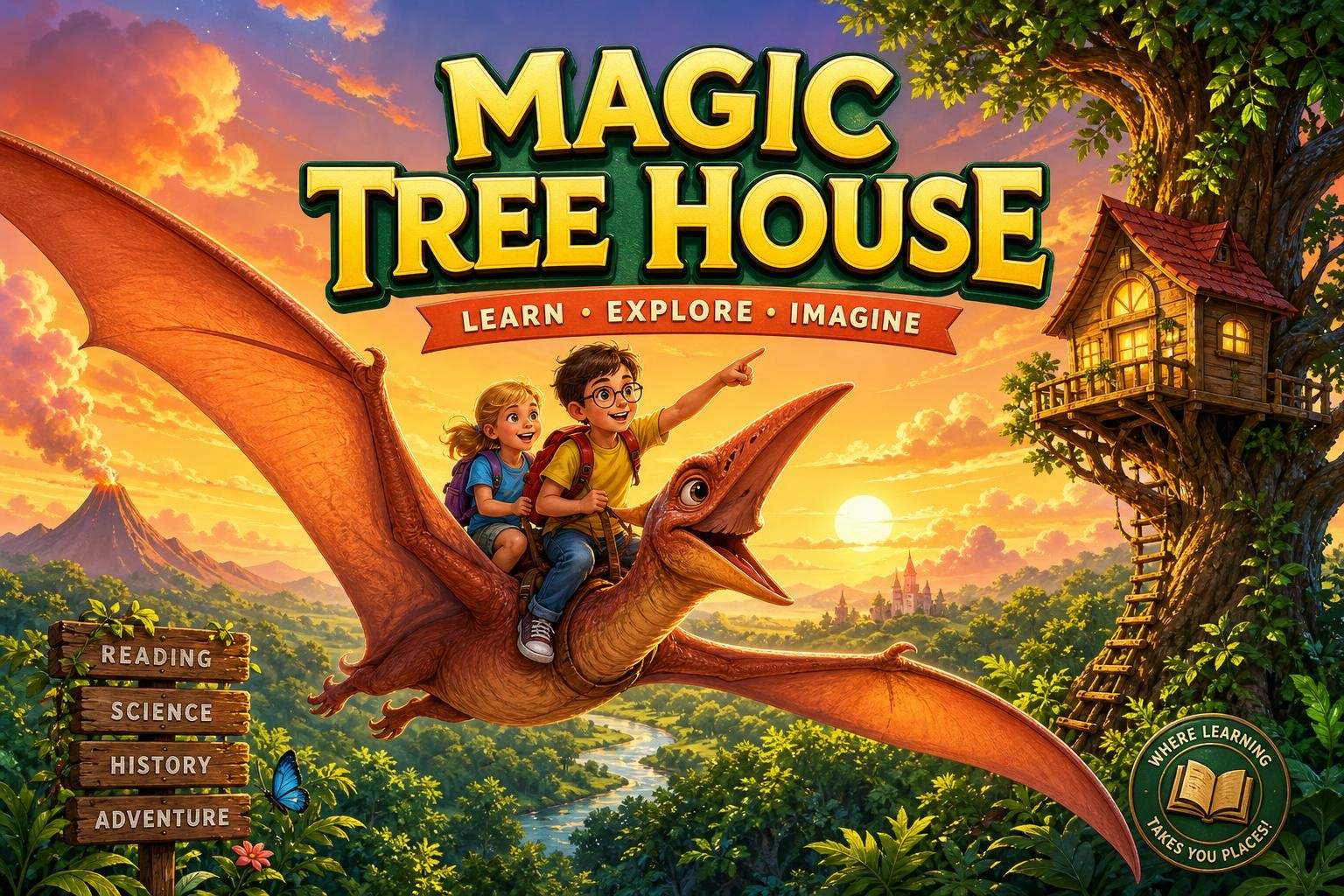 Magic Tree House Read-Alouds: Comprehension and Discussion