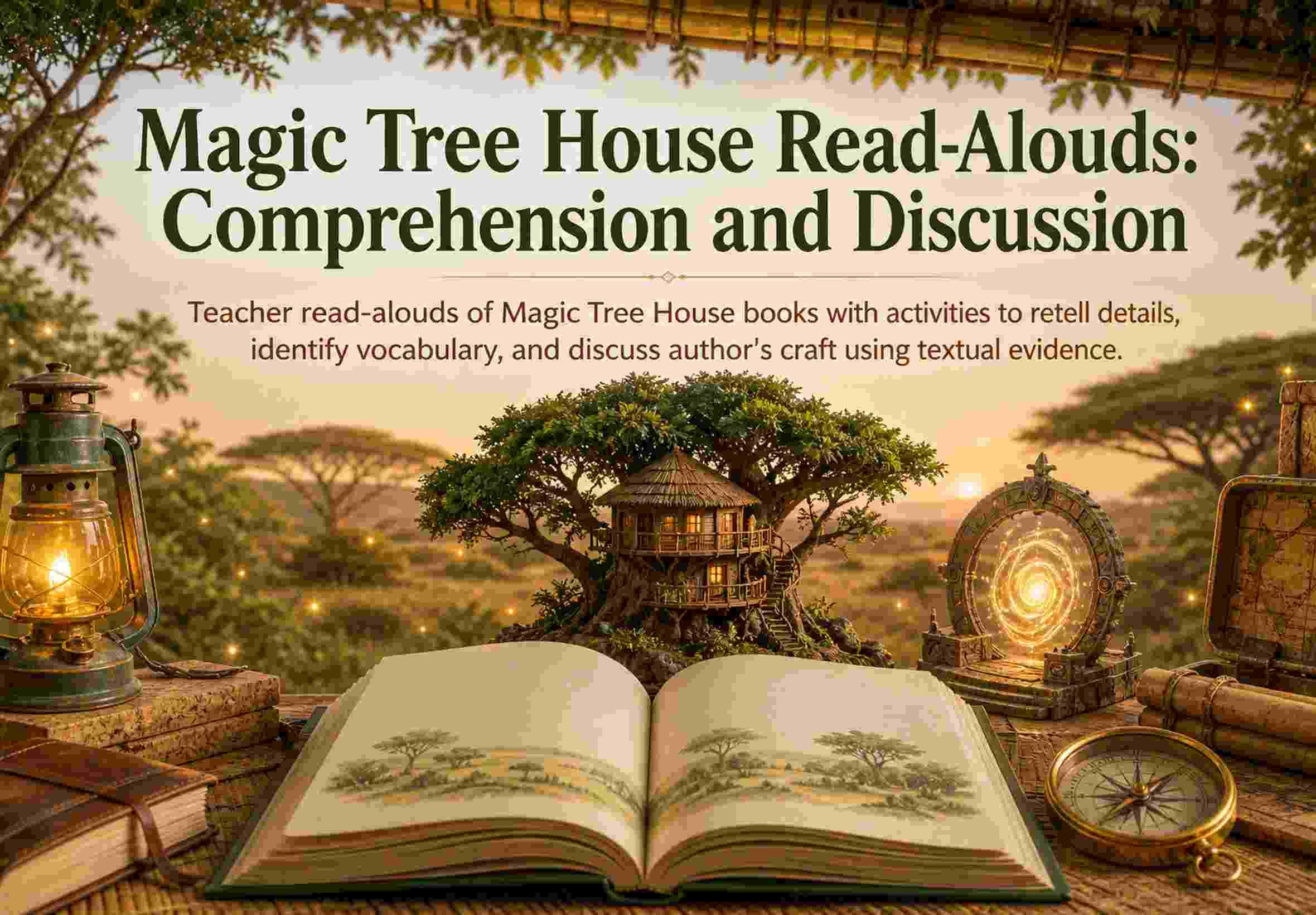 Magic Tree House Read-Alouds: Comprehension and Discussion