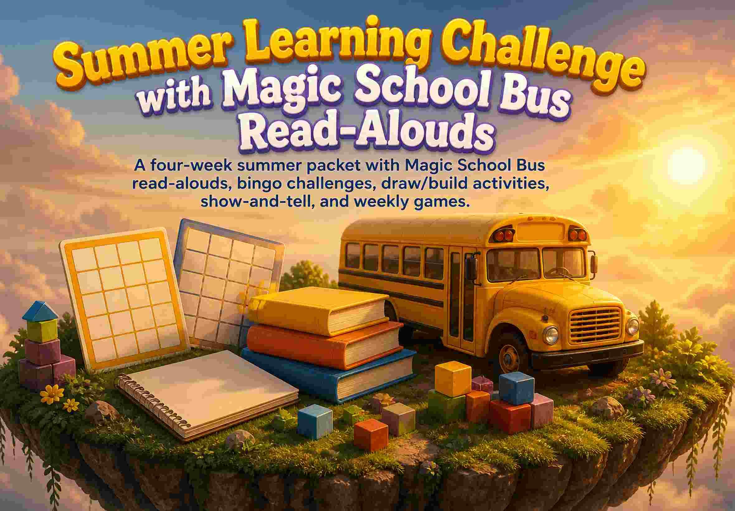 Summer Learning Challenge with Magic School Bus Read-Alouds
