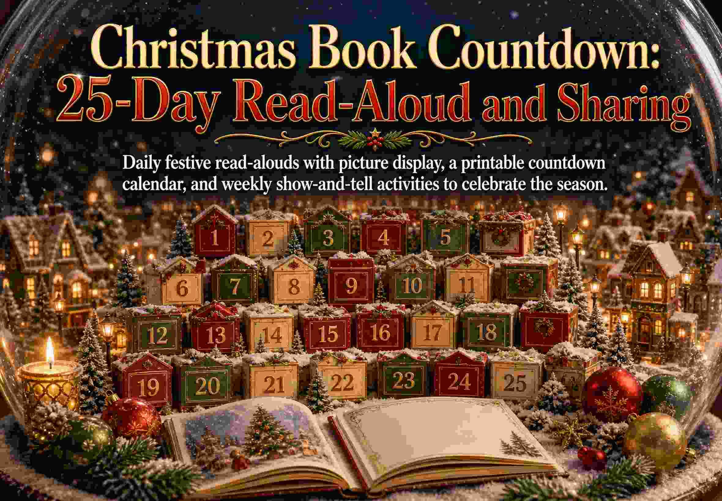 Christmas Book Countdown: 25-Day Read-Aloud and Sharing