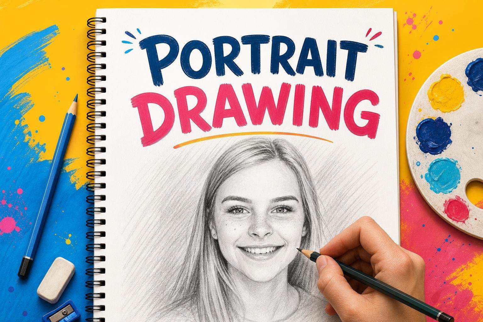 Realistic Portrait Drawing: Step‑by‑Step Faces