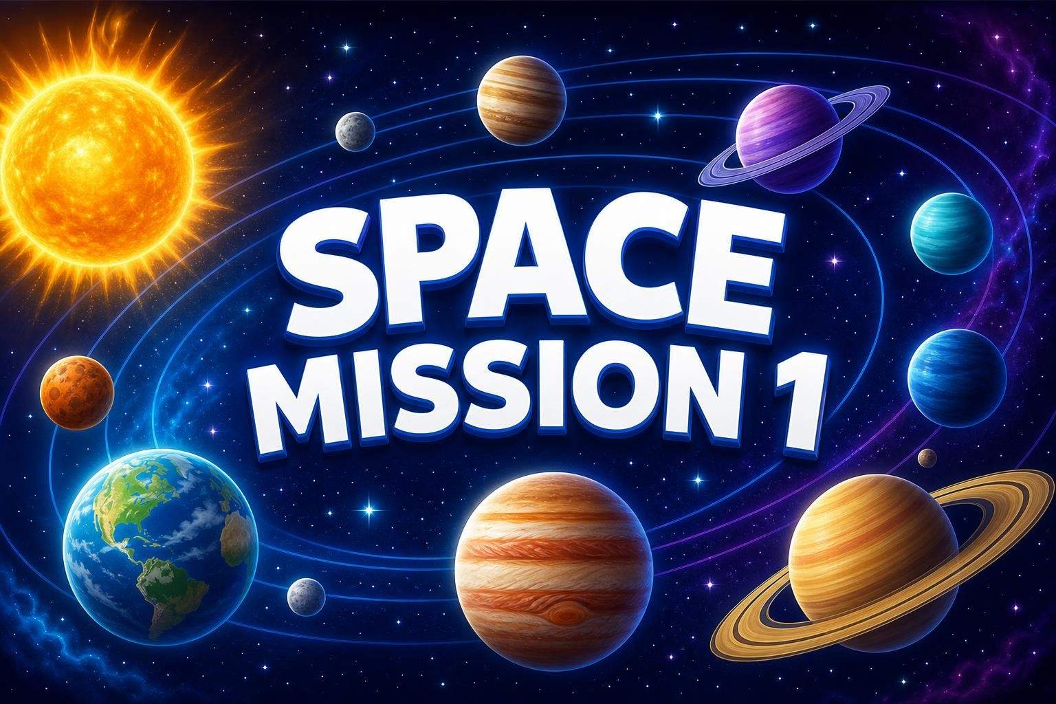 Space Mission 1: Solar System, Telescopes & Astronauts