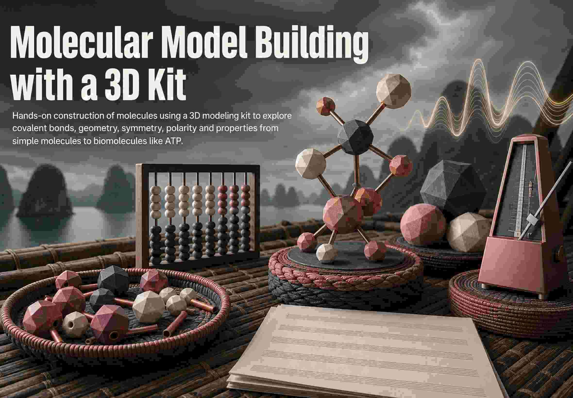 Molecular Model Building with a 3D Kit