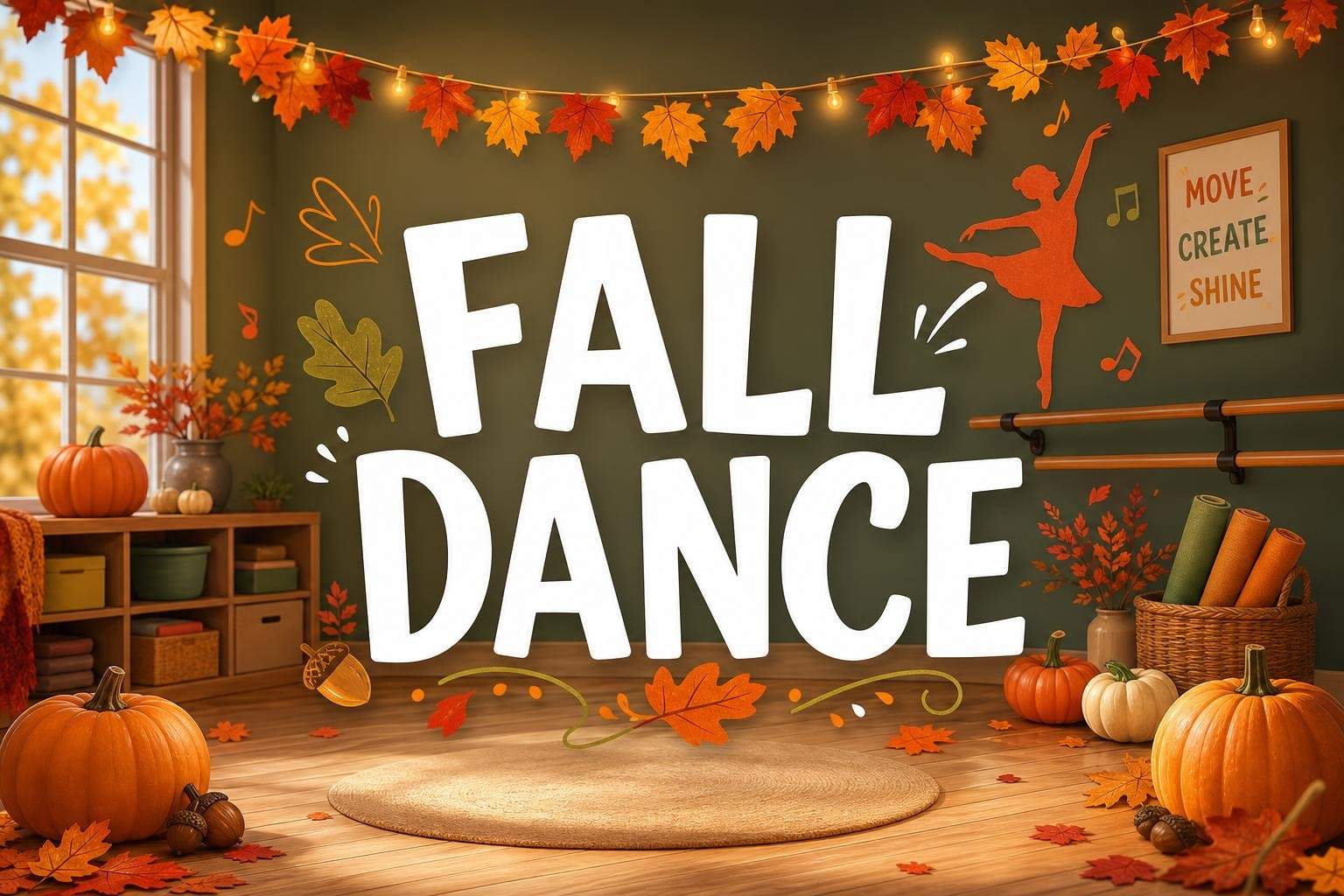 Creative Fall Dance: Autumn Movement and Sequence