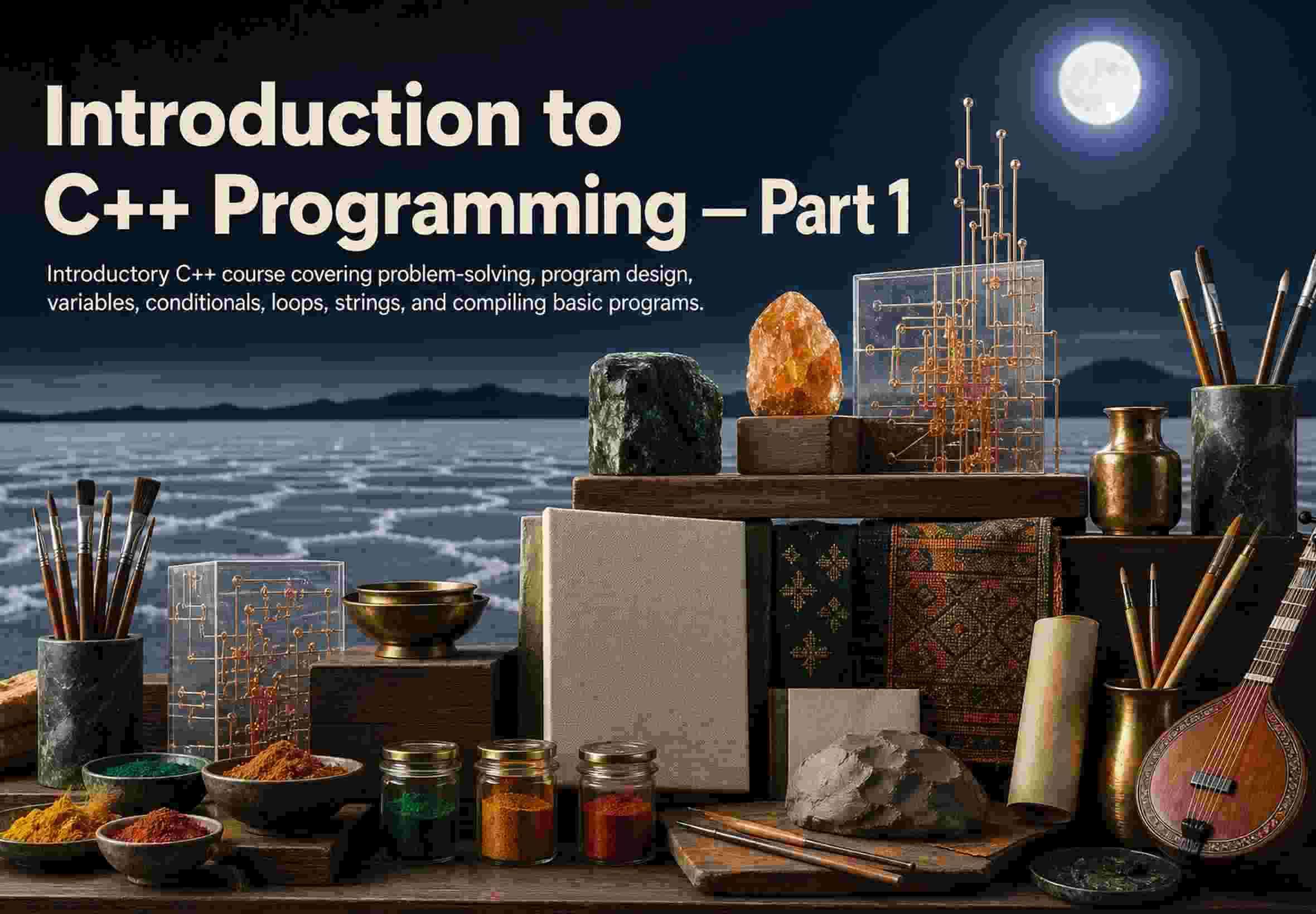 Introduction to C++ Programming — Part 1