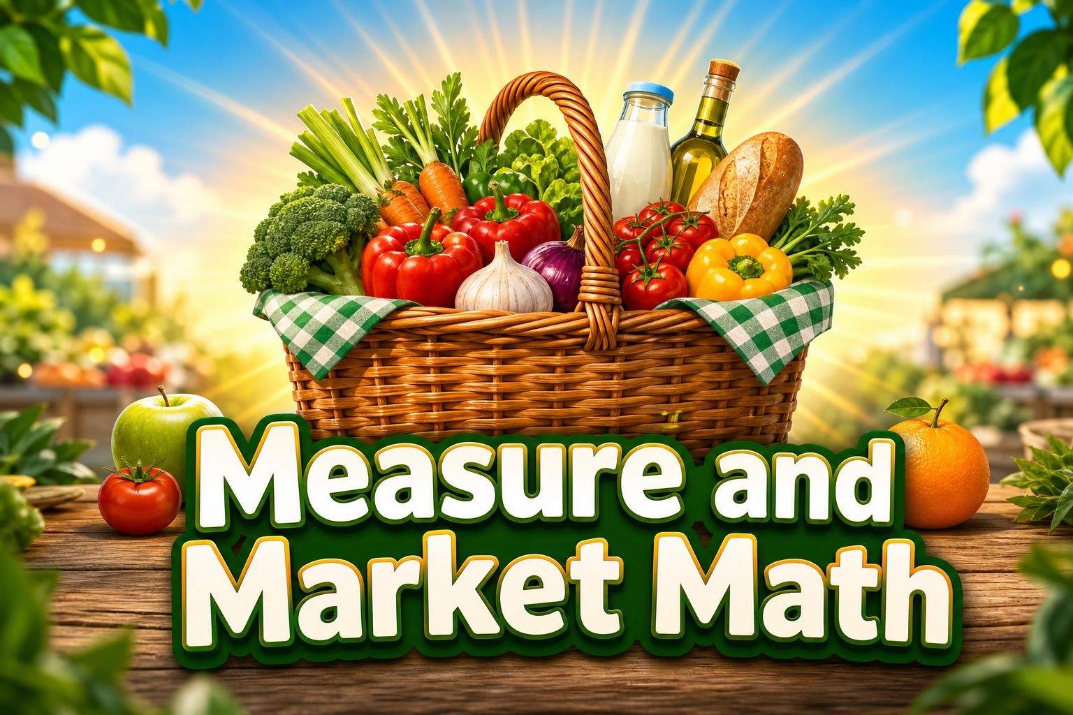 Measure & Market Math: Grocery-Based Measurement and Budgeting