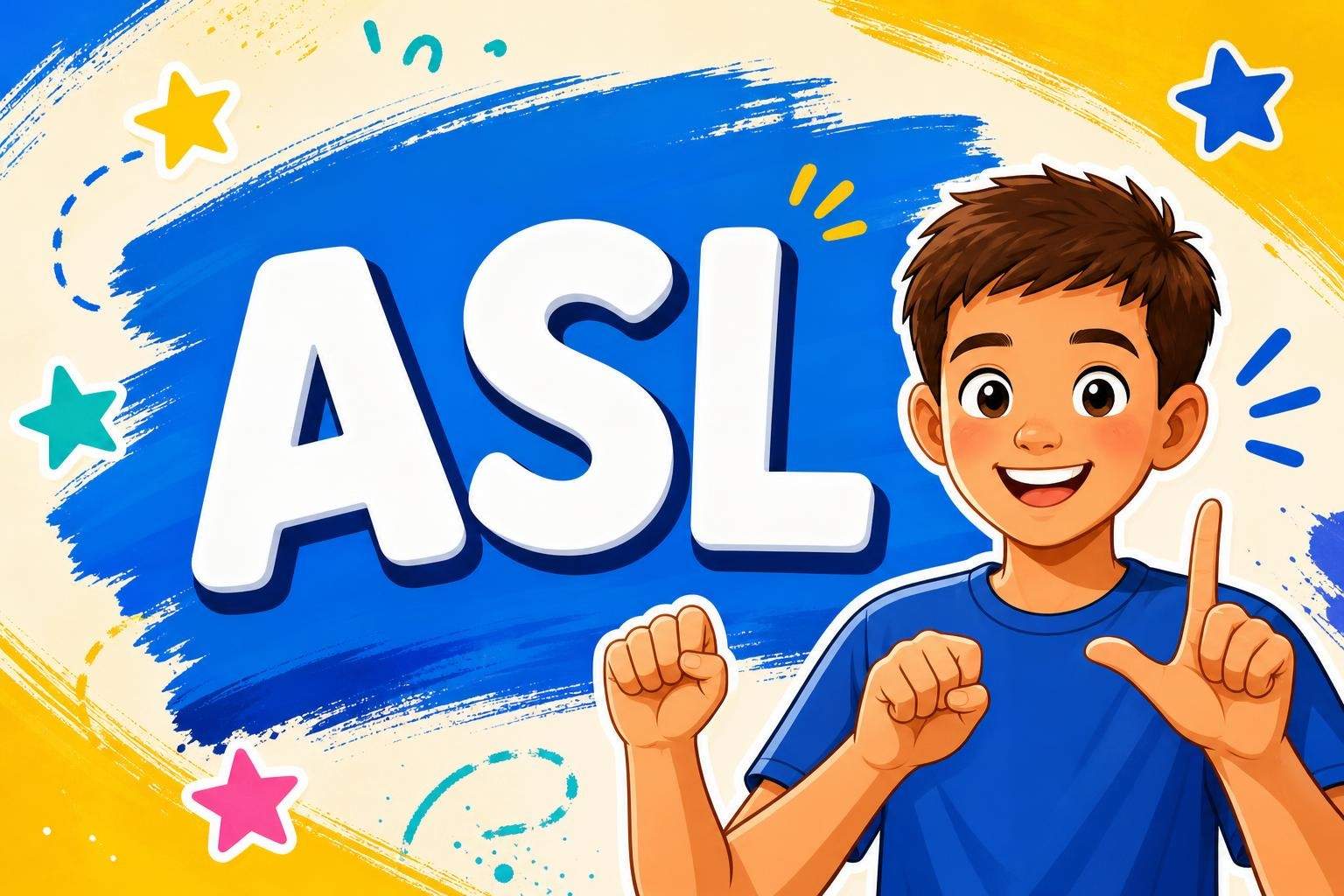 American Sign Language (ASL) Level 1 — Beginner (Ages 7–12)