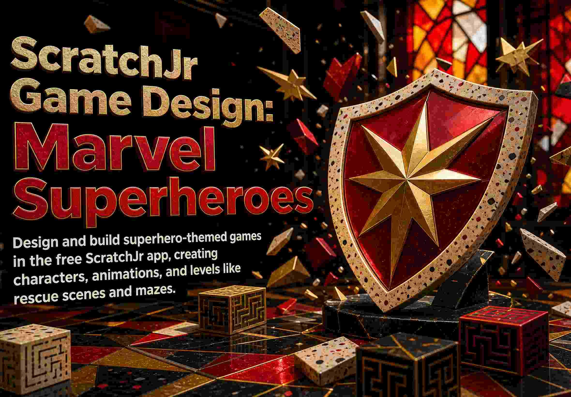 ScratchJr Game Design: Marvel Superheroes