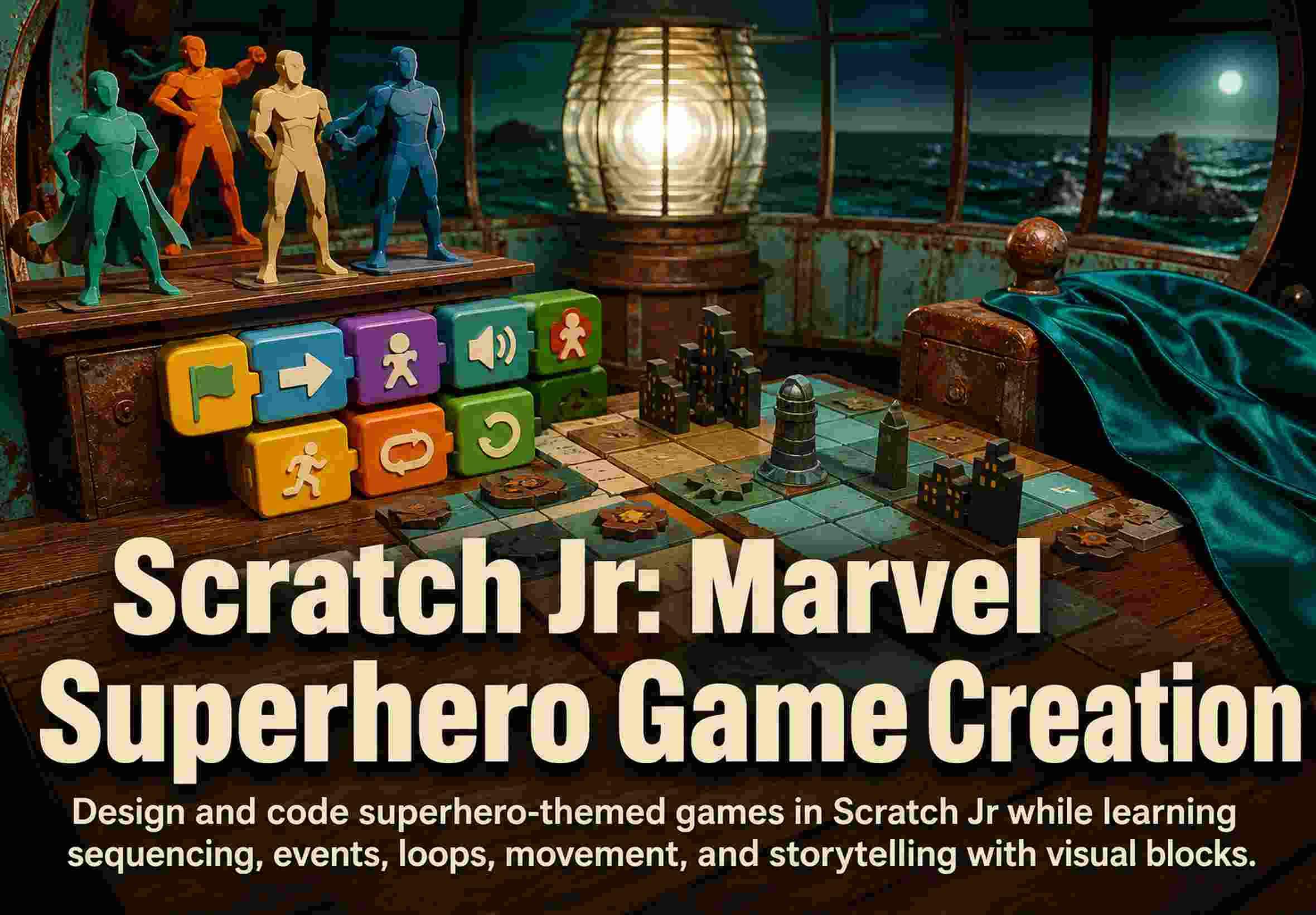 Scratch Jr: Marvel Superhero Game Creation