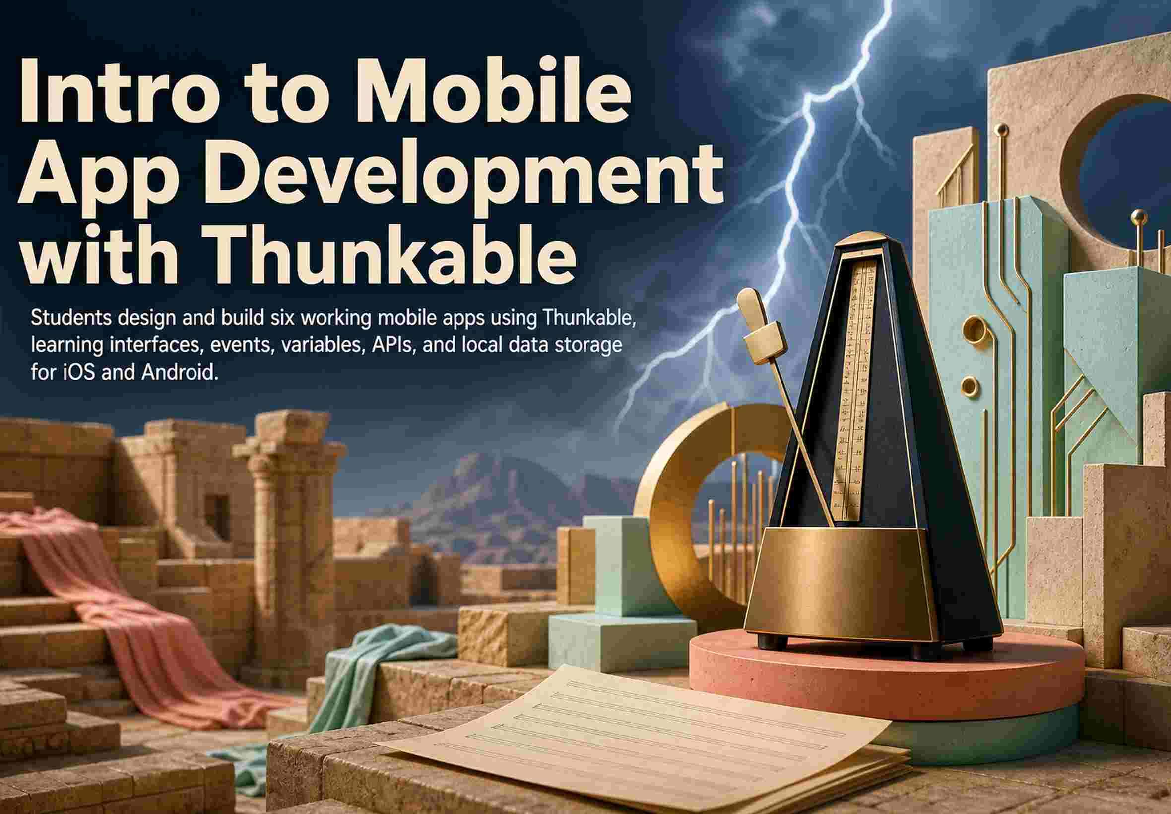 Intro to Mobile App Development with Thunkable