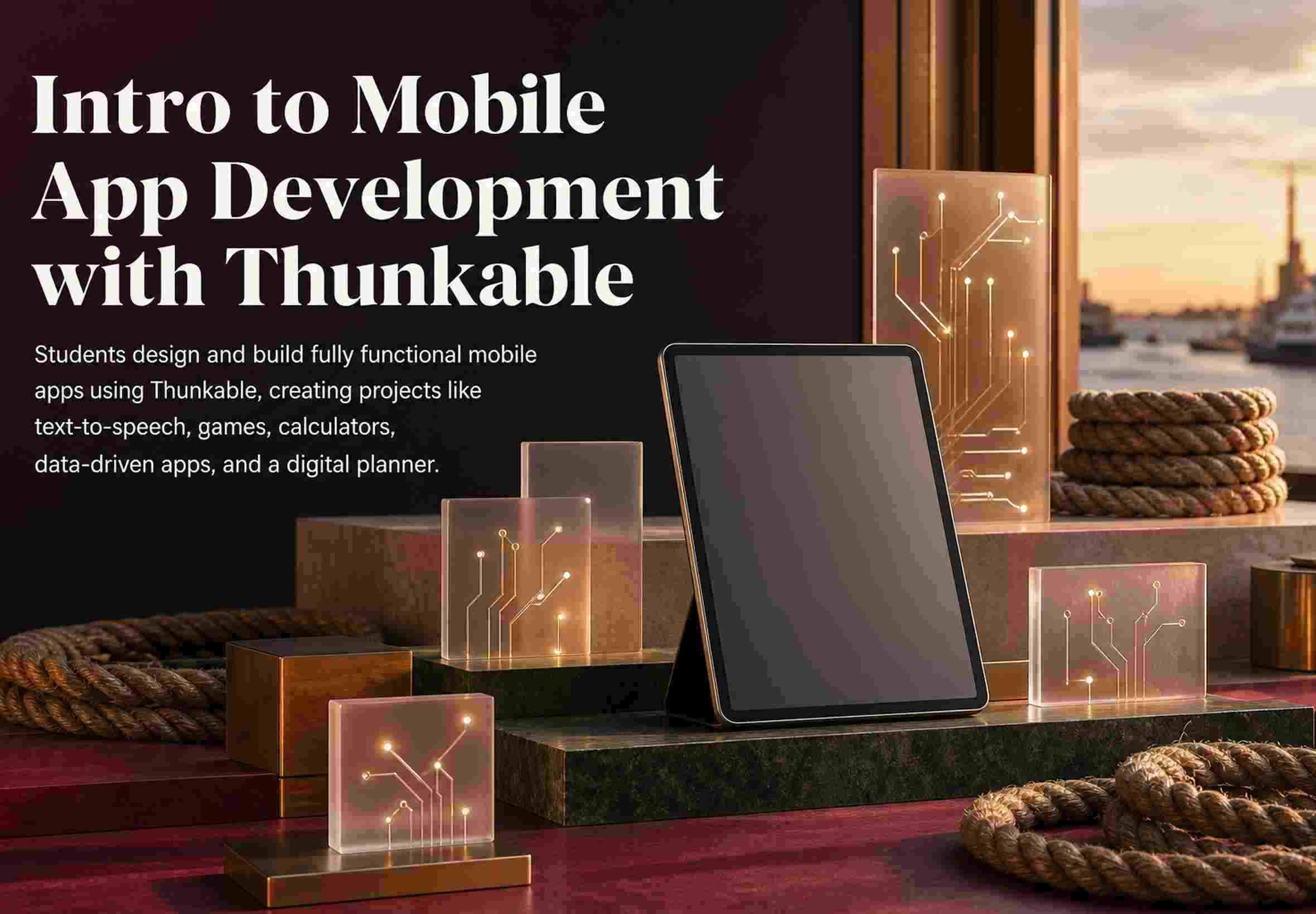 Intro to Mobile App Development with Thunkable