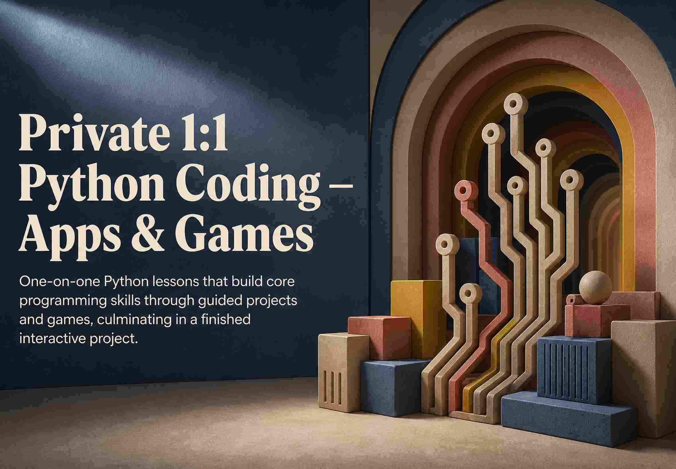 Private 1:1 Python Coding — Apps & Games