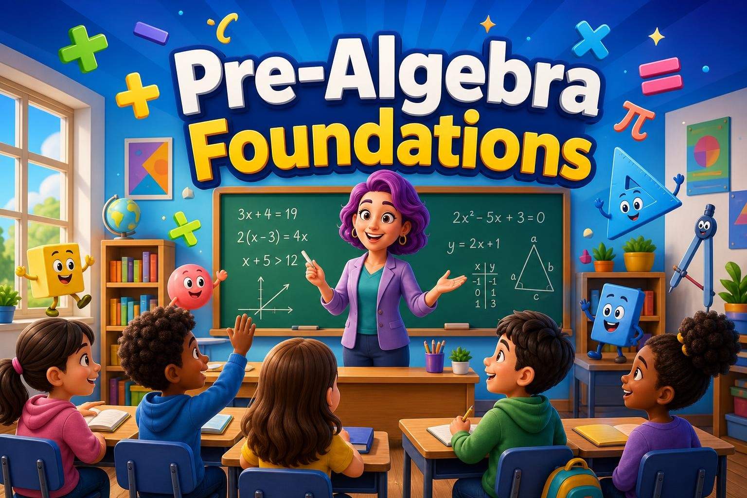 Pre-Algebra Foundations — Semester 1