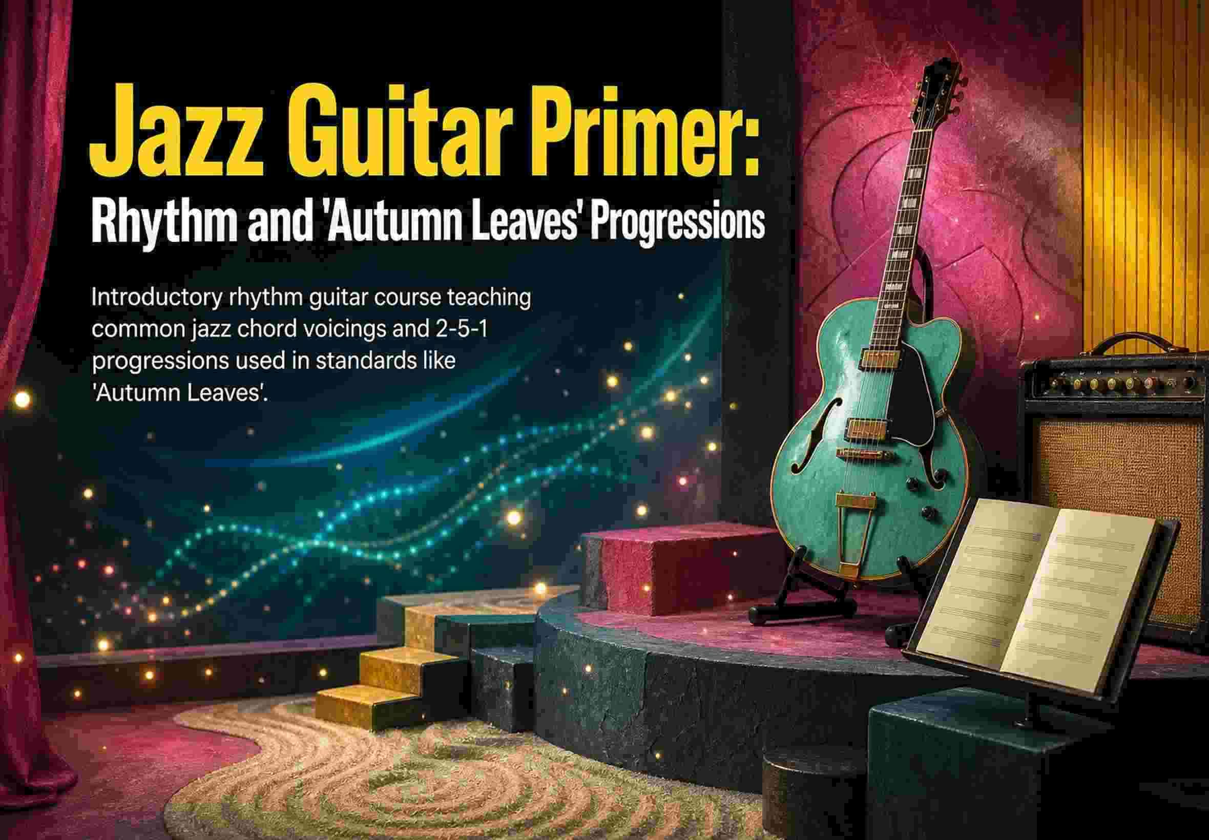 Jazz Guitar Primer: Rhythm and 'Autumn Leaves' Progressions