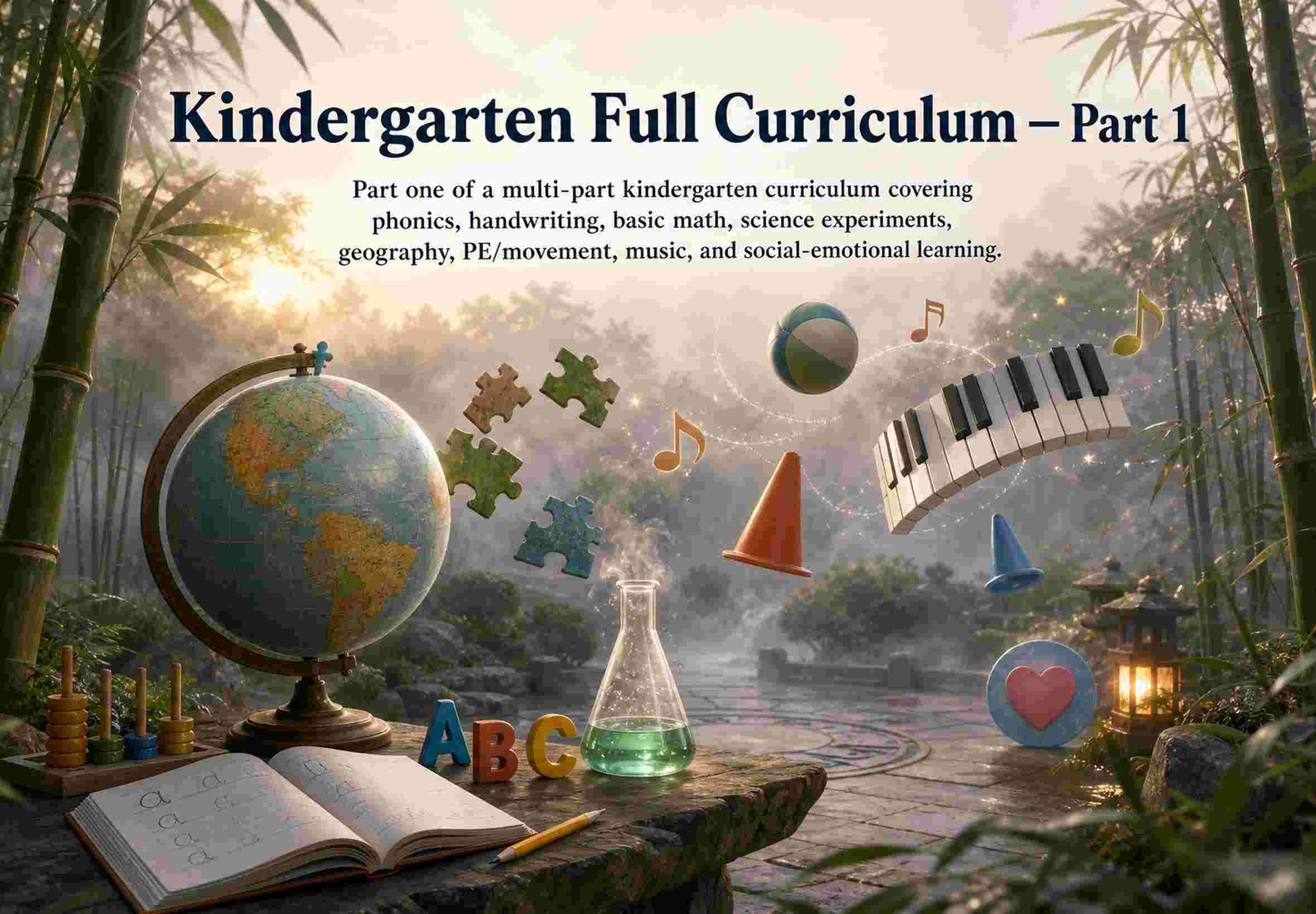 Kindergarten Full Curriculum — Part 1
