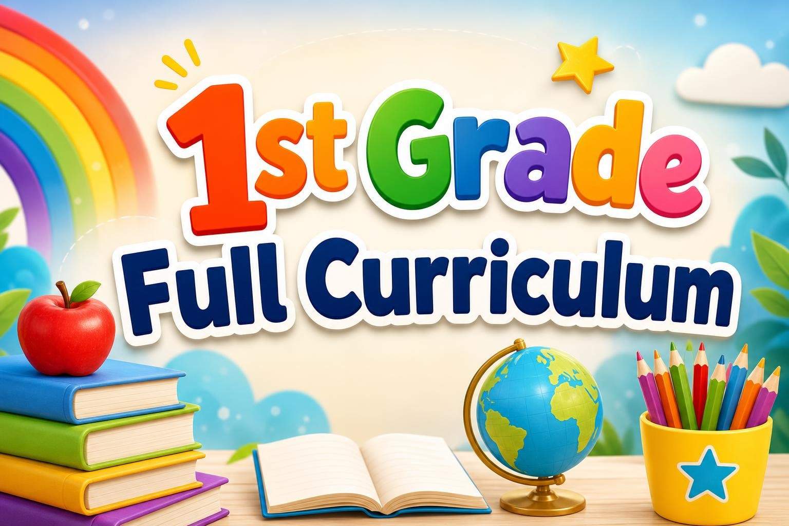 1st Grade Unit 5: Reading, Math, Science & Social Studies
