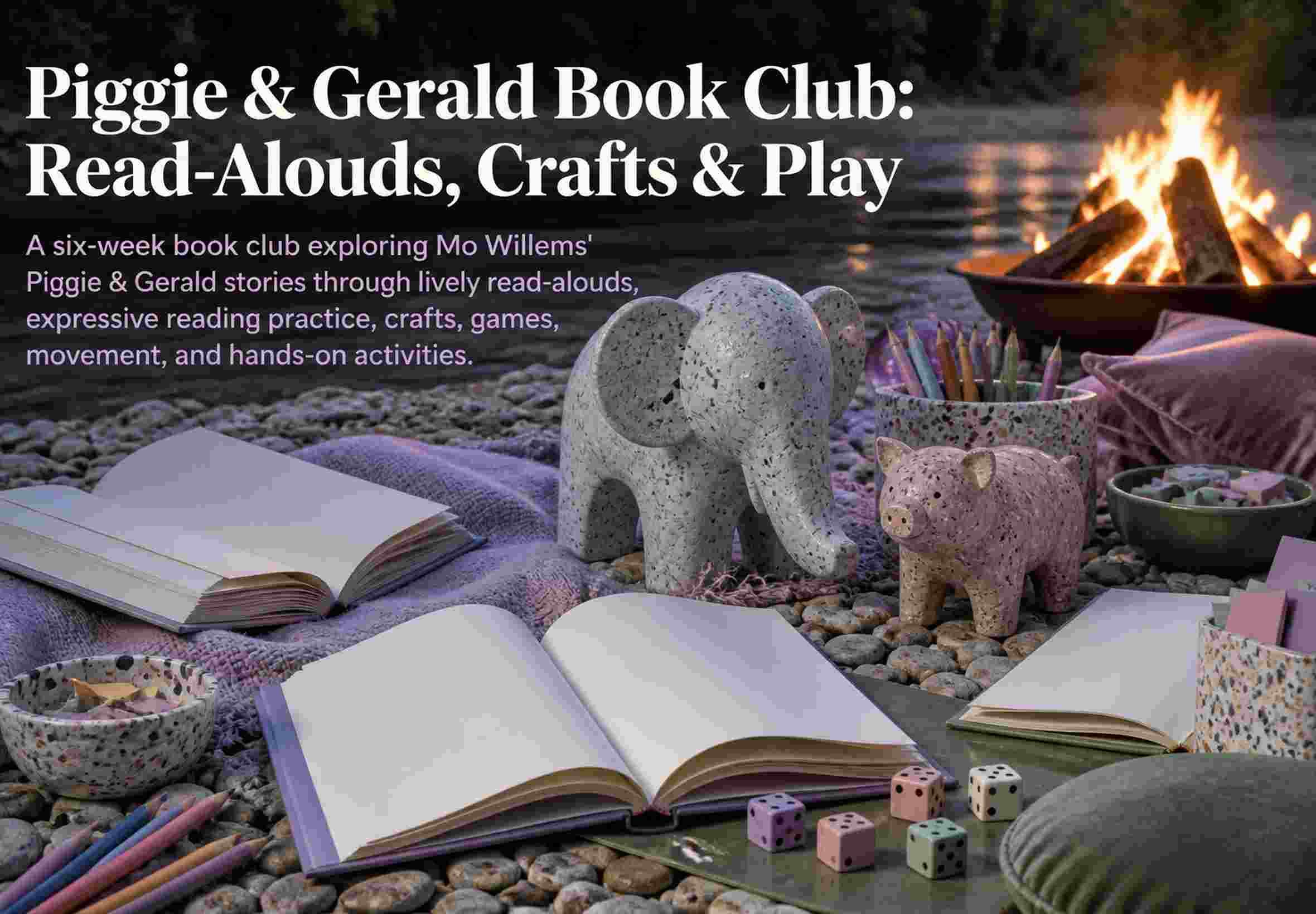 Piggie & Gerald Book Club: Read-Alouds, Crafts & Play