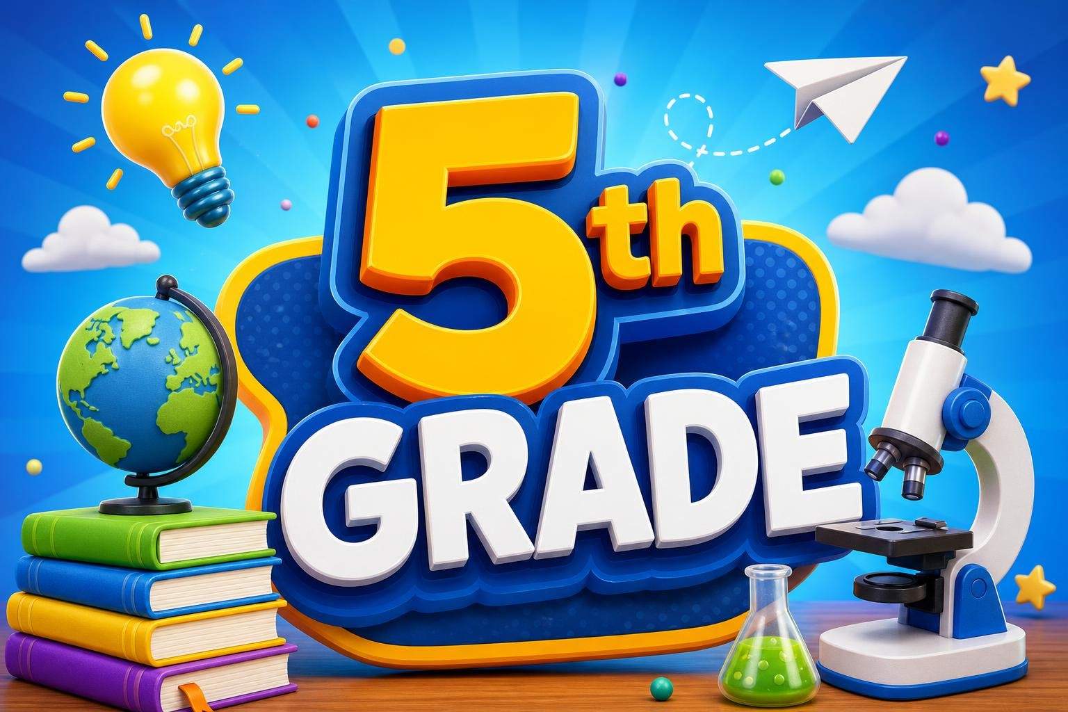 5th Grade Core Curriculum — Unit 1 (Math, ELA, Science, Social Studies)