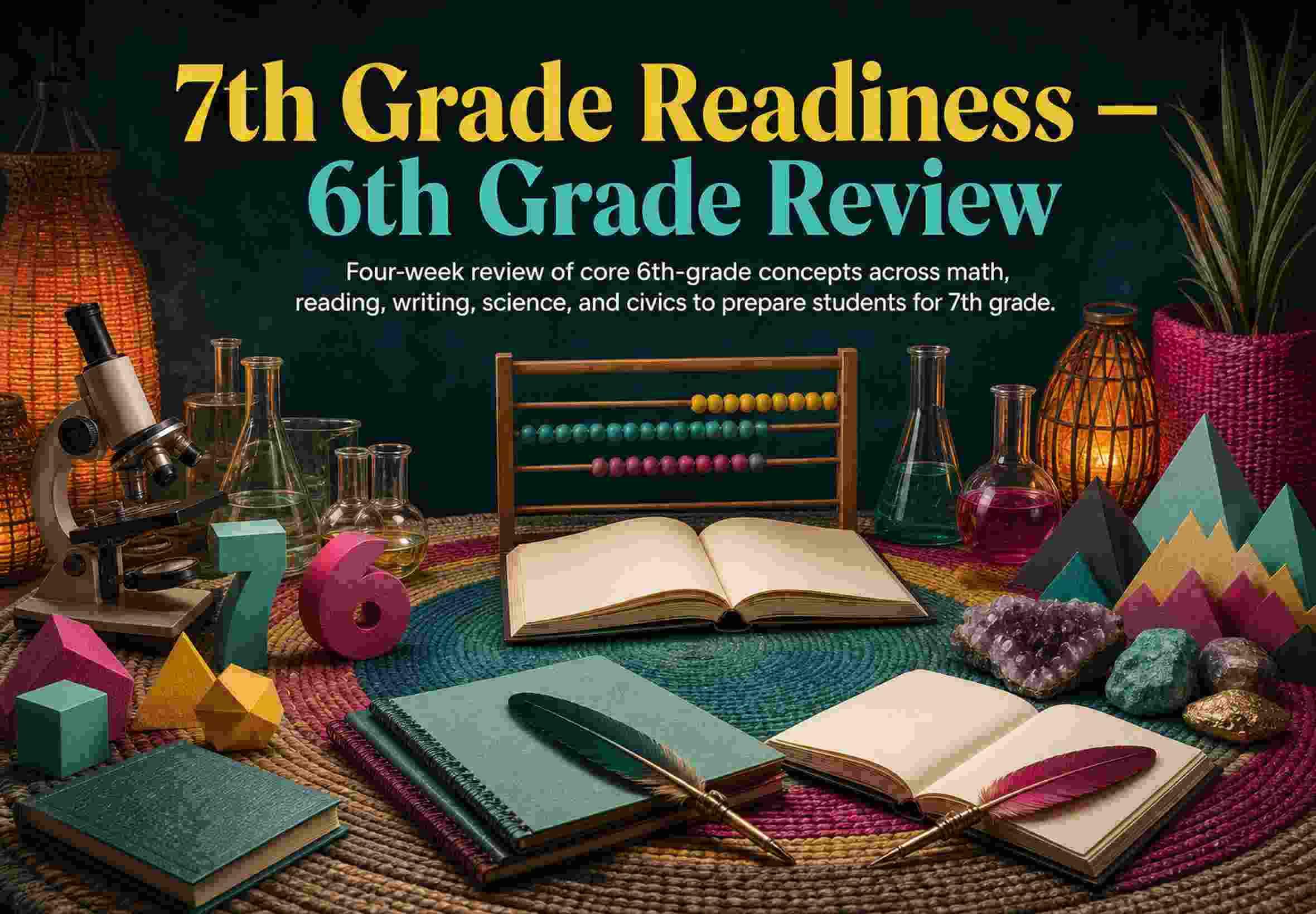 7th Grade Readiness — 6th Grade Review