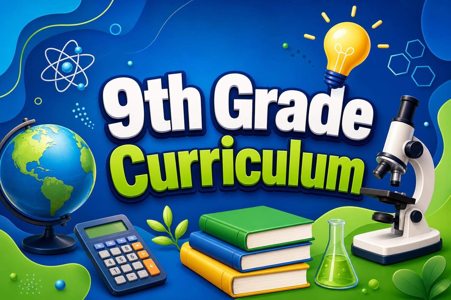 9th Grade Full Curriculum — Unit 2 (English, Algebra, Biology, Geography, Social