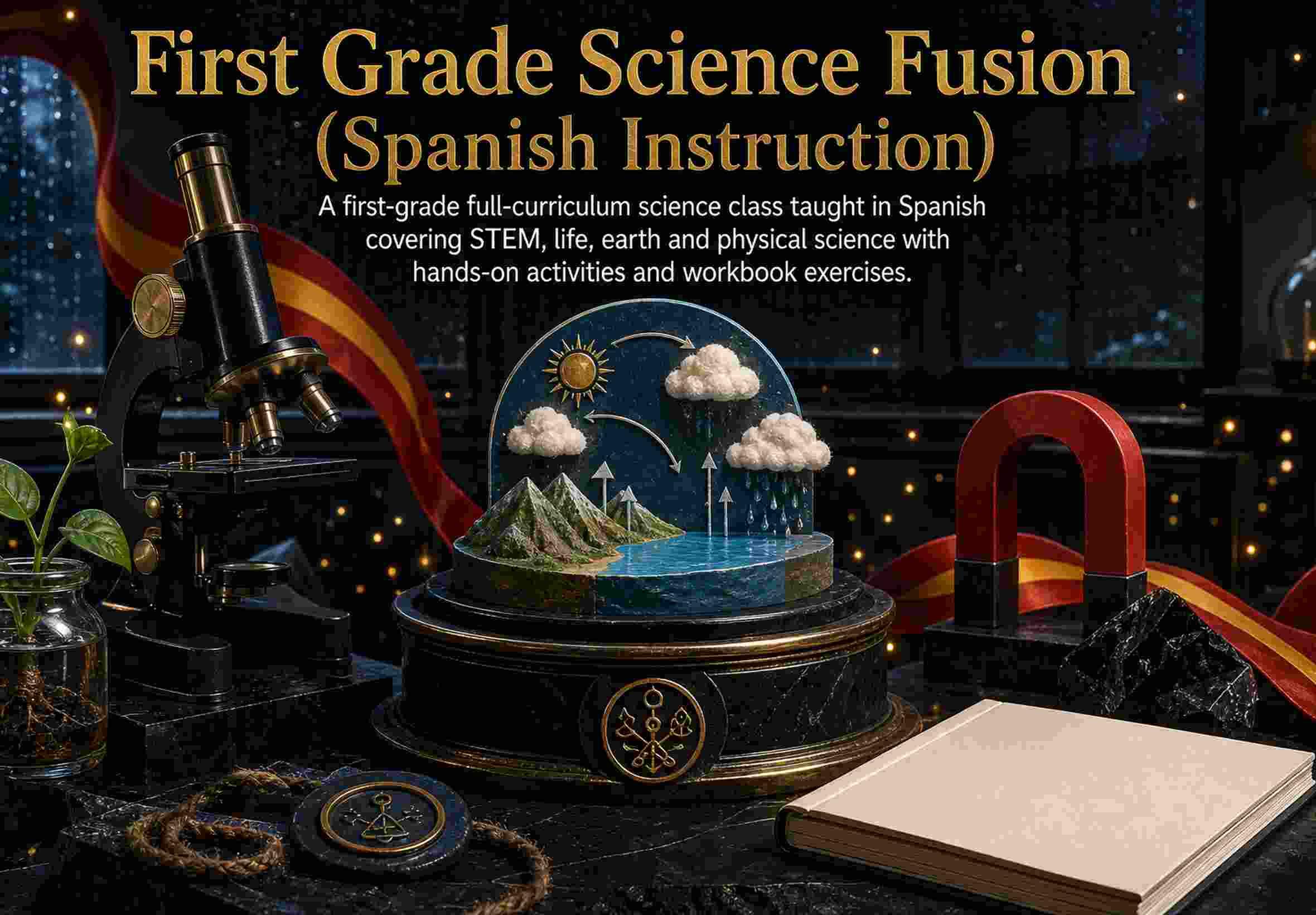 First Grade Science Fusion (Spanish Instruction)
