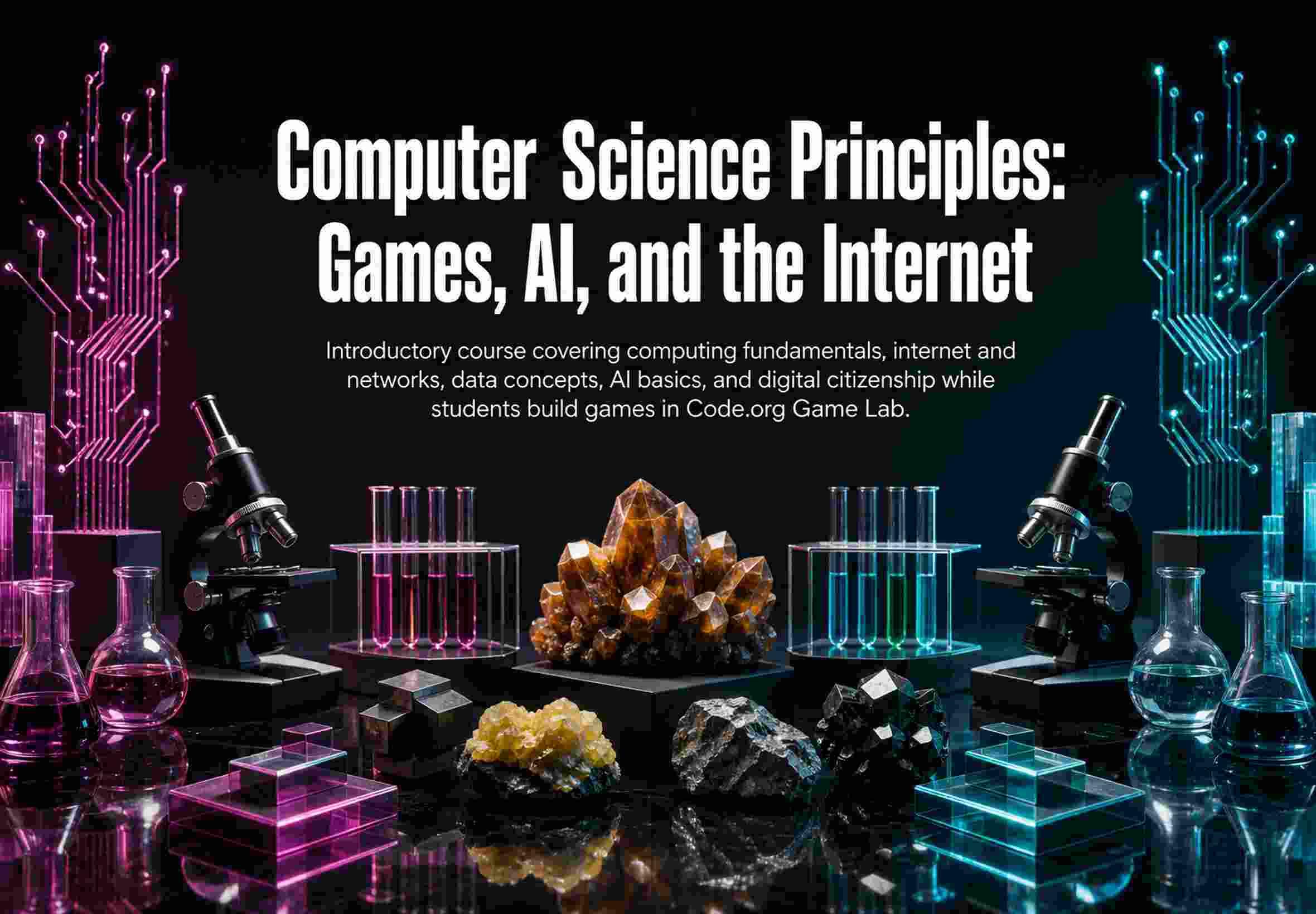 Computer Science Principles: Games, AI, and the Internet